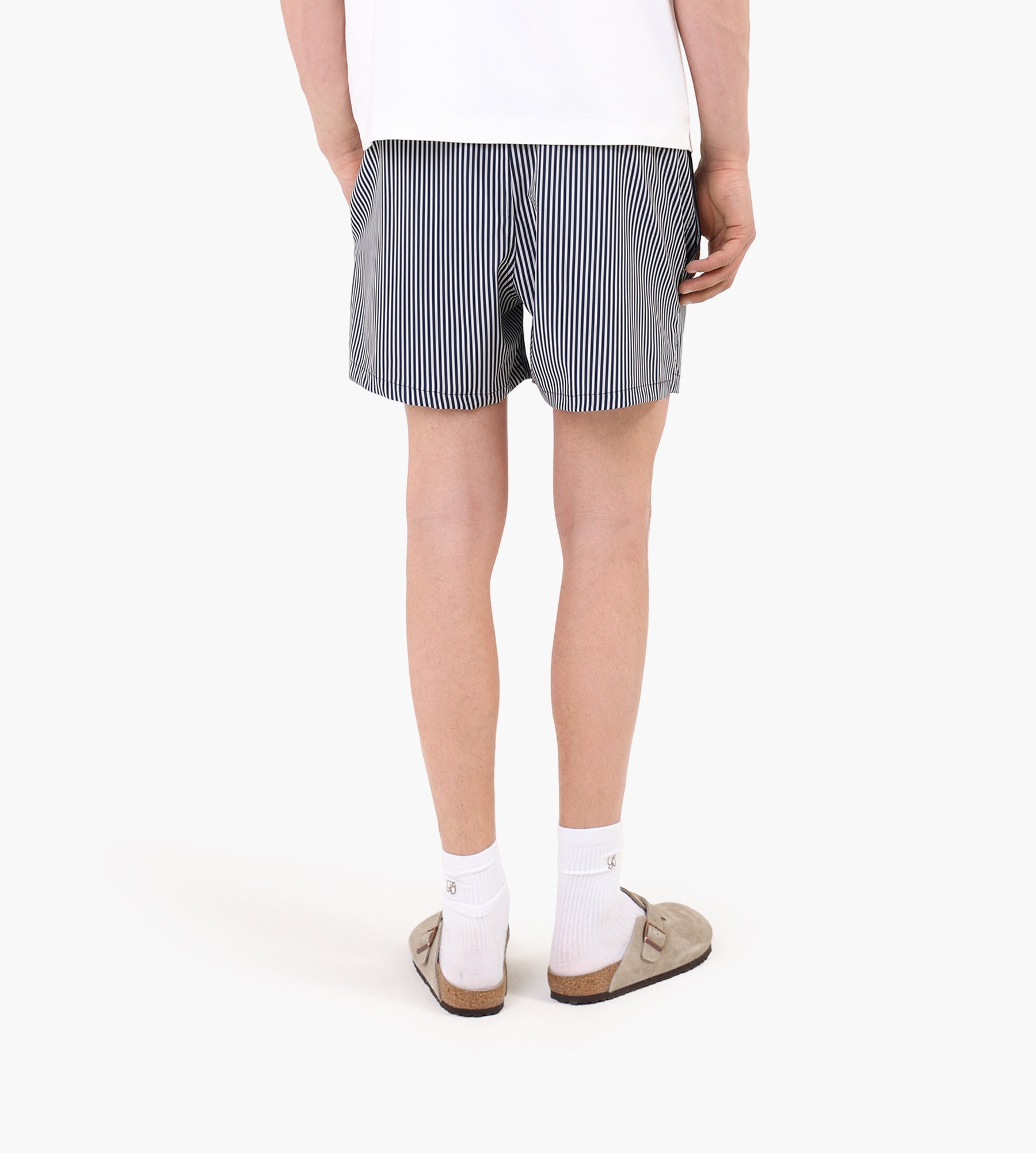 NN.07 Holiday Shorts 10039 Navy Stripe