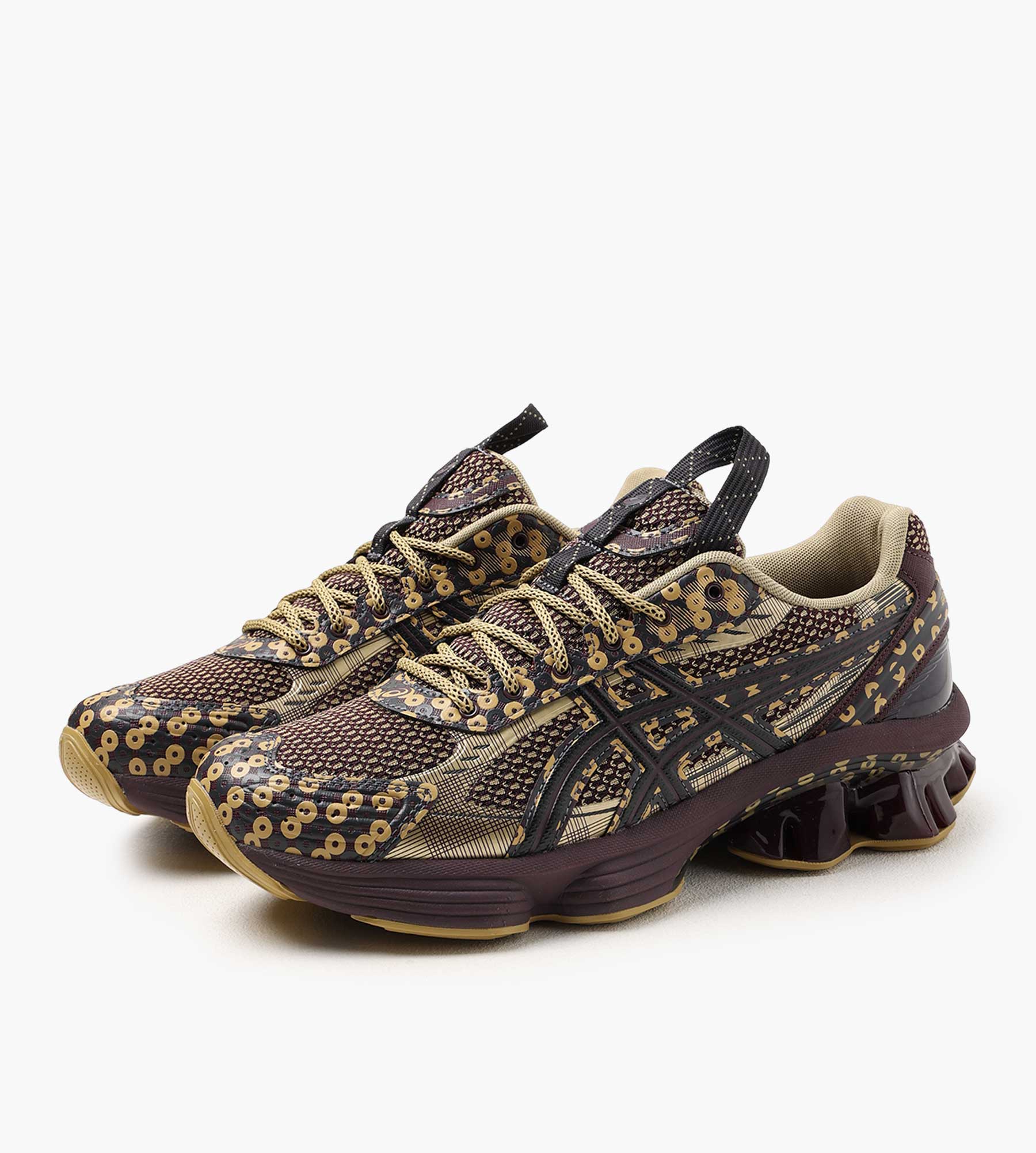 Asics US7-S GEL-KINETIC FLUENT by Kiko Beniimo Purple Lemongrass - Asics - Footwear