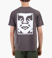 Obey Bold Icon Face Tee Pigment Dusty Black