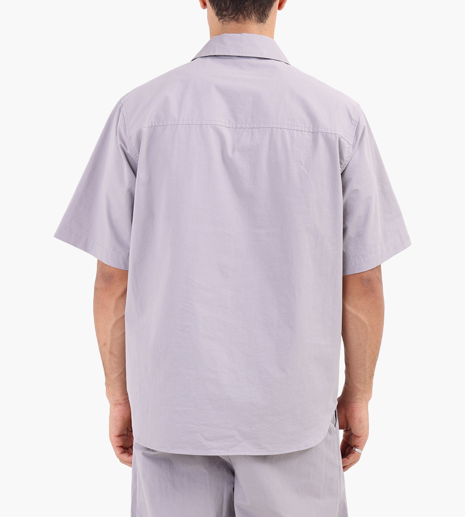 Libertine-Libertine Carbon 3690 Short Sleeve Shirt Warm Grey