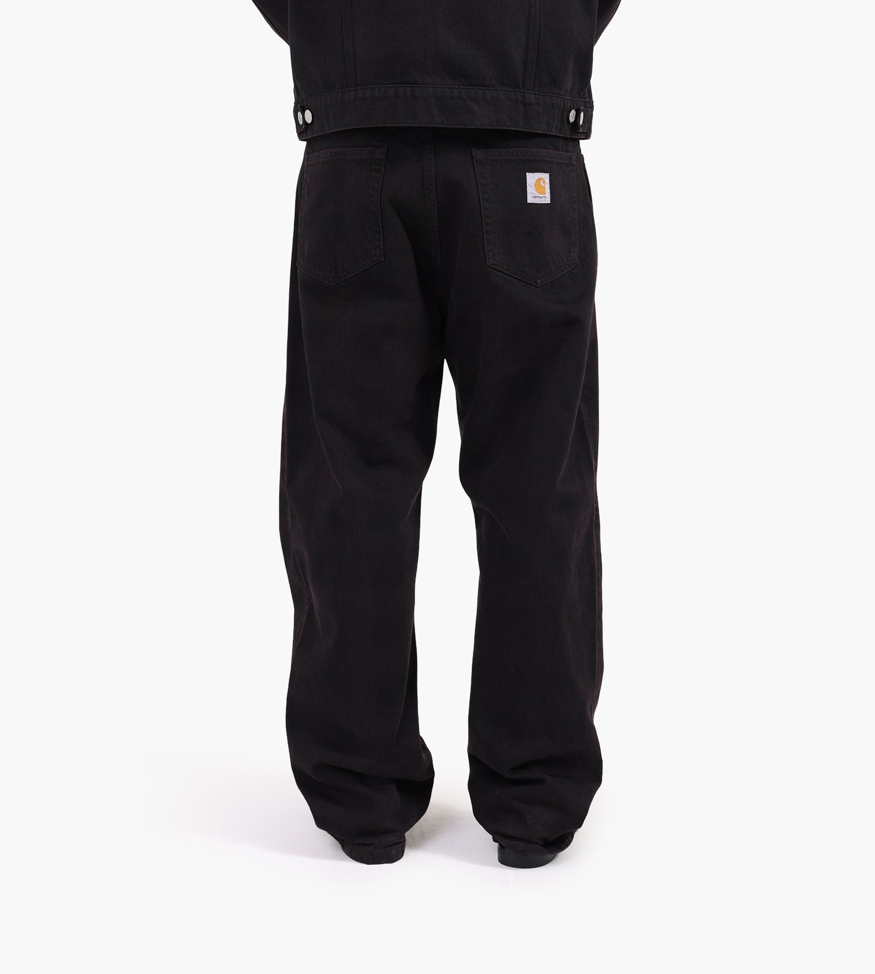 Carhartt WIP Everson Pant Everson Print Black Palisander