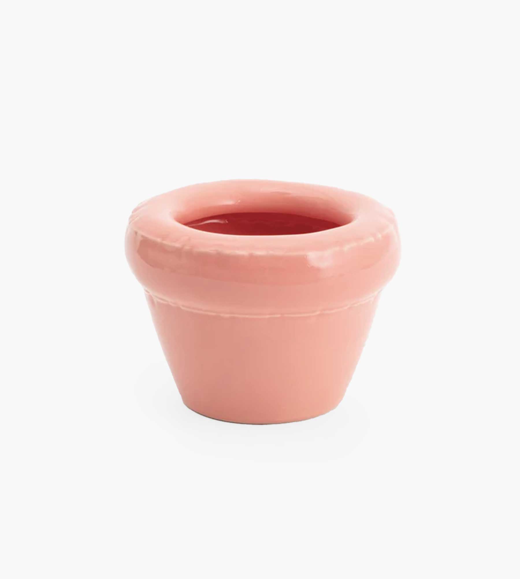 Home Studyo Small planter Louis Flamingo gloss