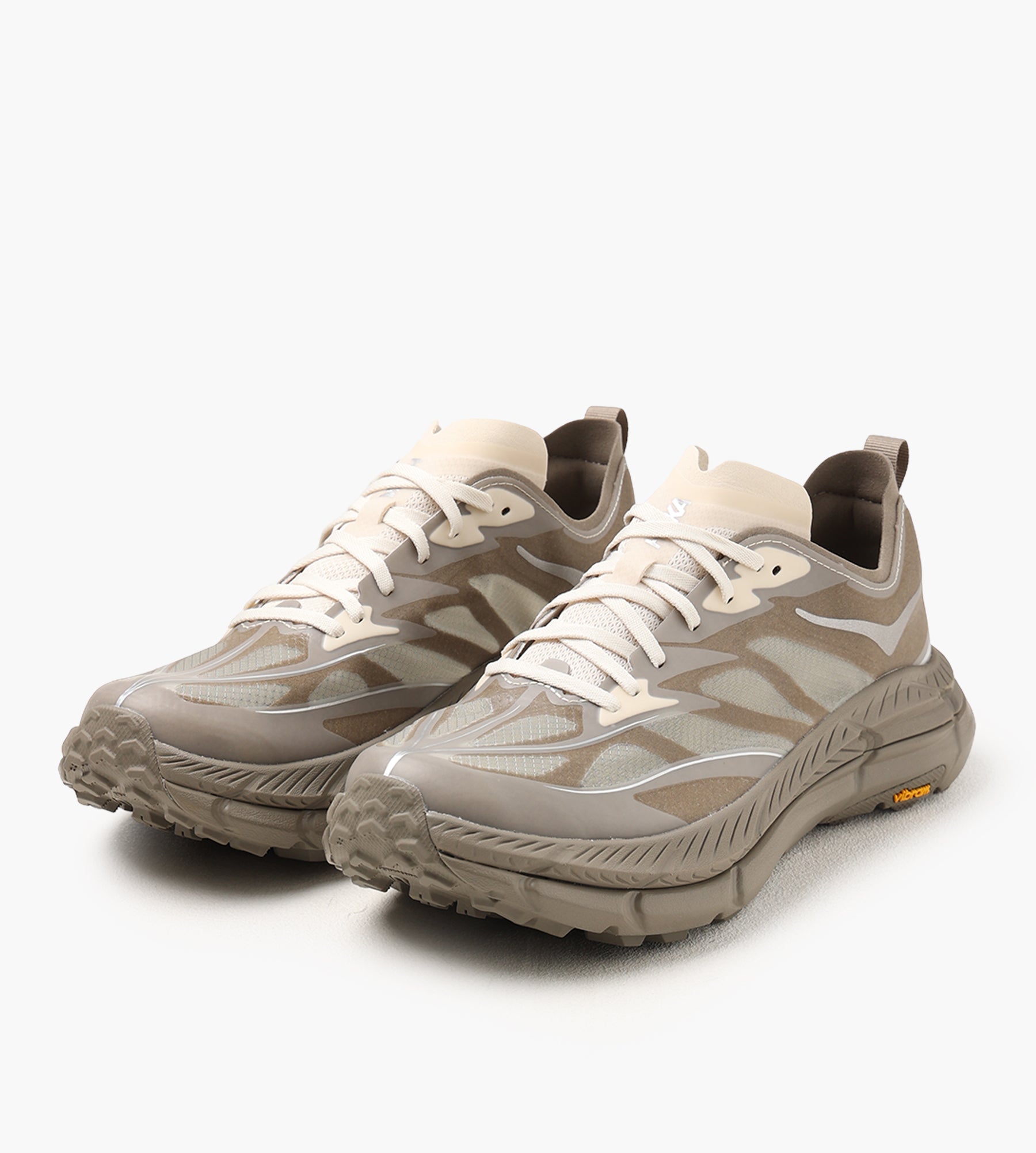 Hoka U Mafate Speed 4 Lite Light Roast Oatmilk