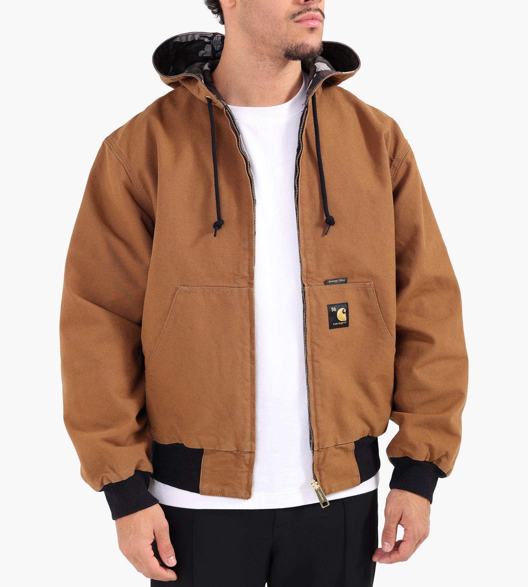 Carhartt WIP 50 Years Anniversary OG Active Jacket Canvas Hamilton Brown Camo Trebark