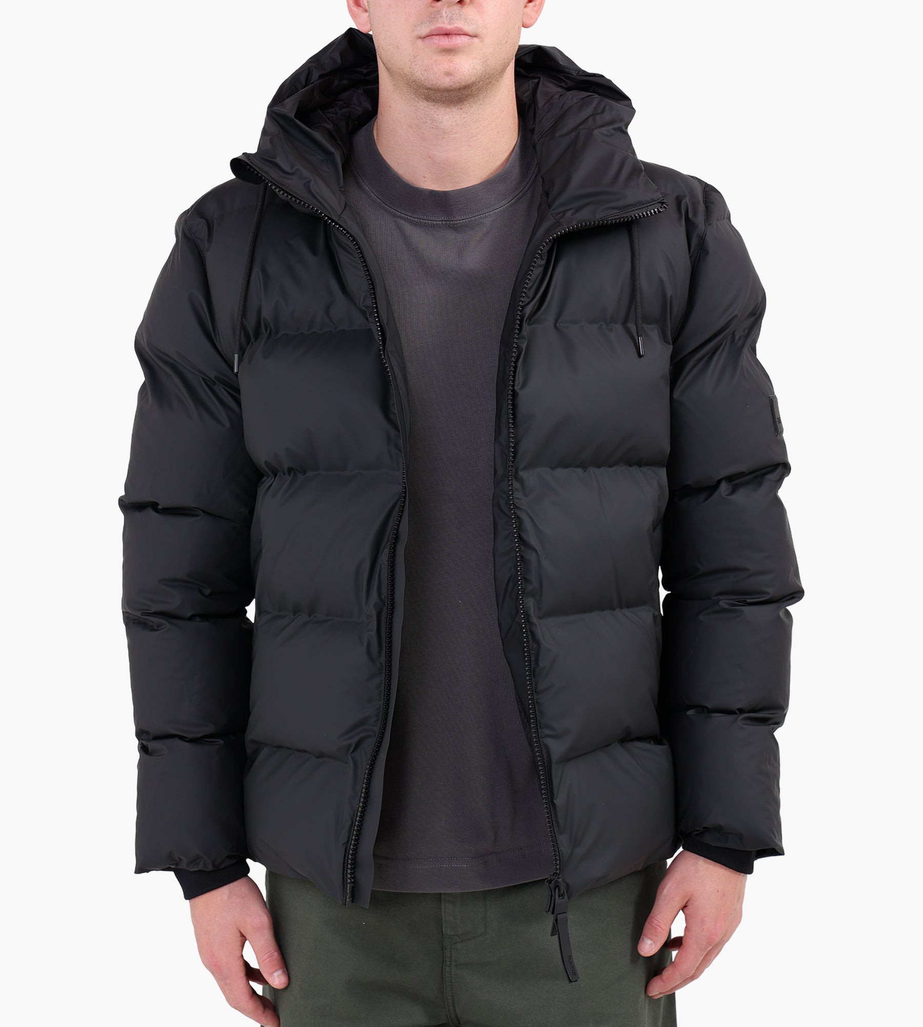 Rains Alta Puffer Jacket W3T3 Black
