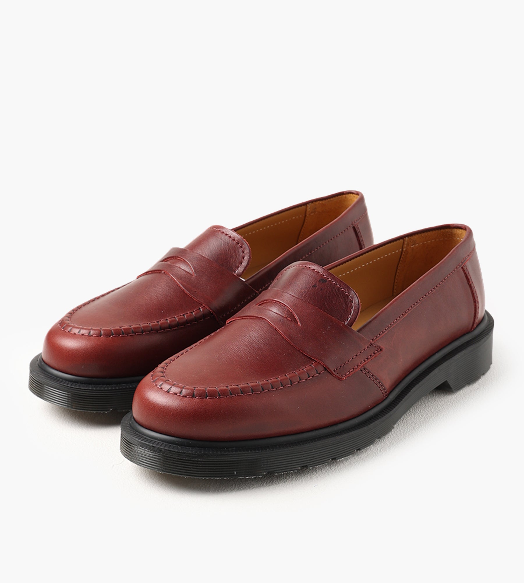 Dr. Martens Delapre Penny Loafer Burgundy Classic Calf