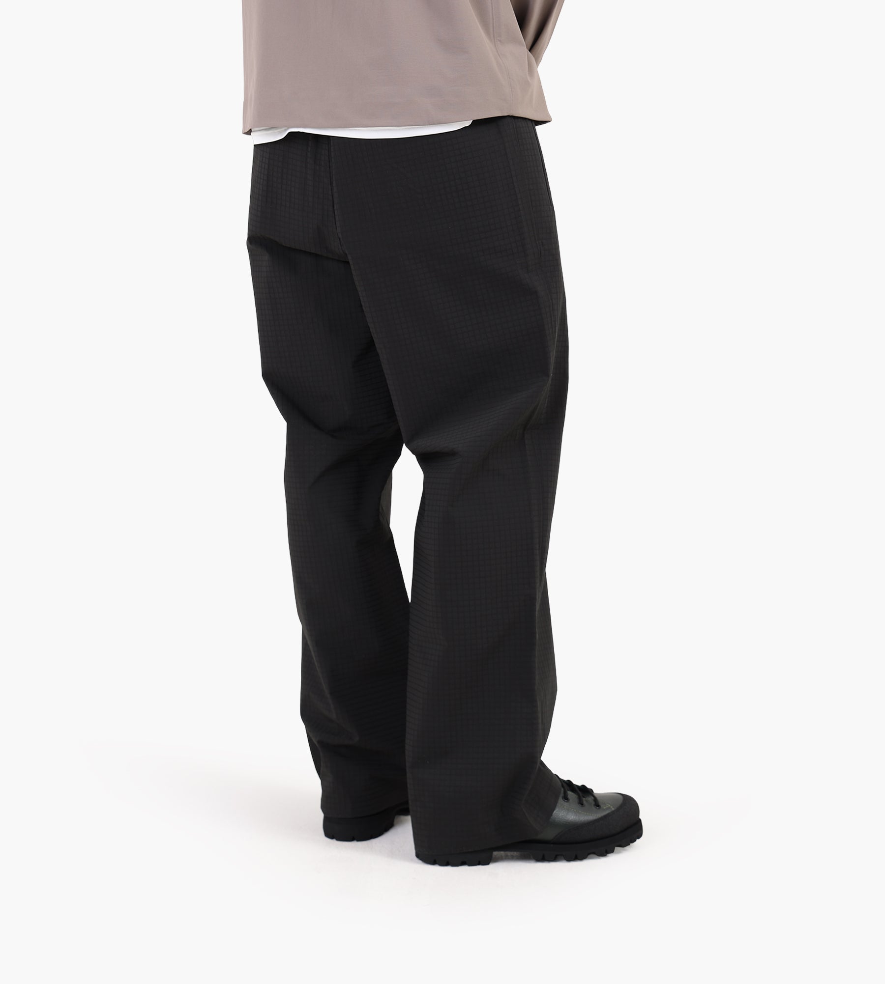 Hiking Patrol Waypoint Ripstop Pleated Trouser Charcoal Black