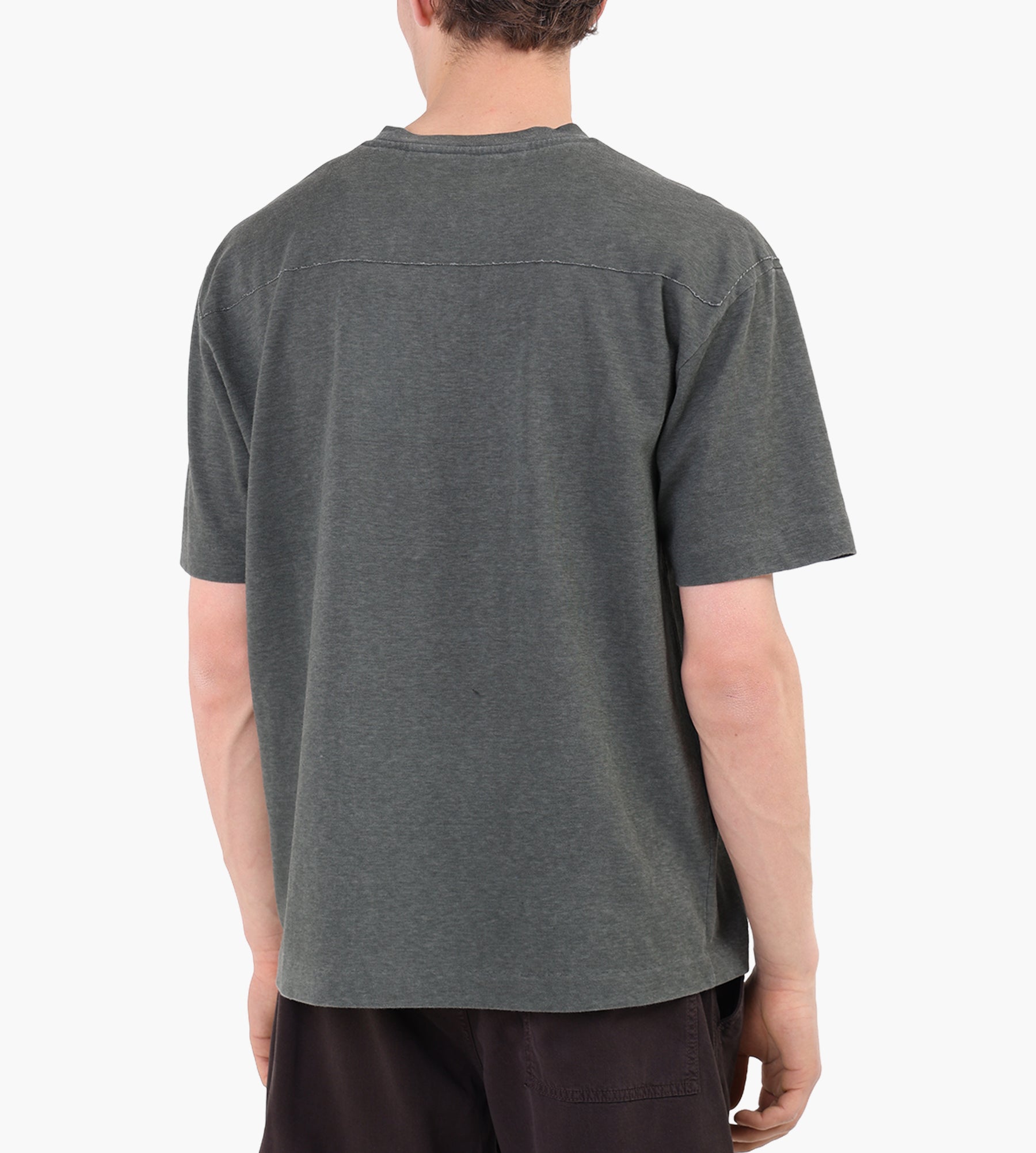 C.P. Company 20/1 Jersey Plated Logo T-Shirt Gunmetal