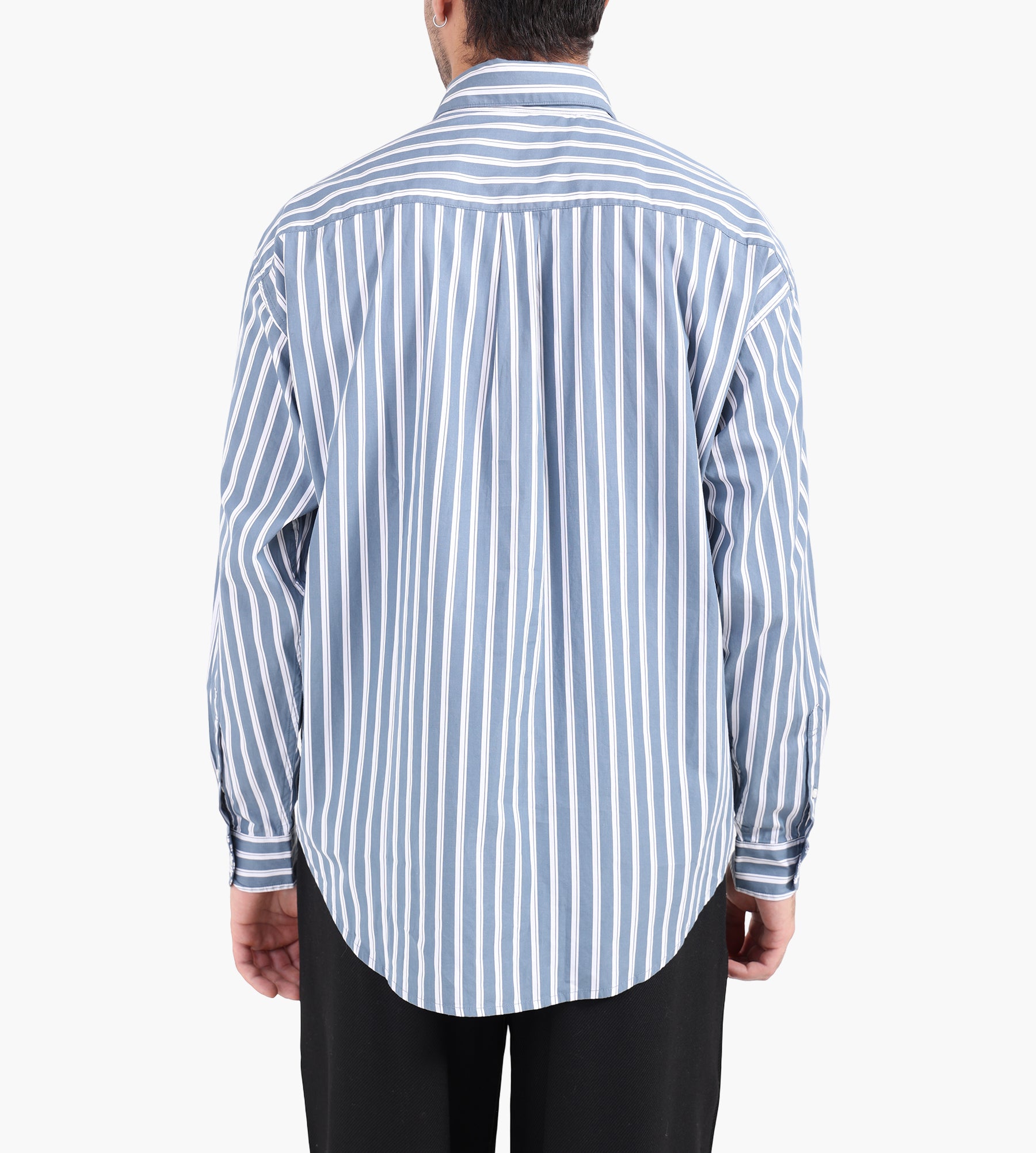 Carhartt WIP Long Sleeve Malden Shirt Malden Stripe Angelite