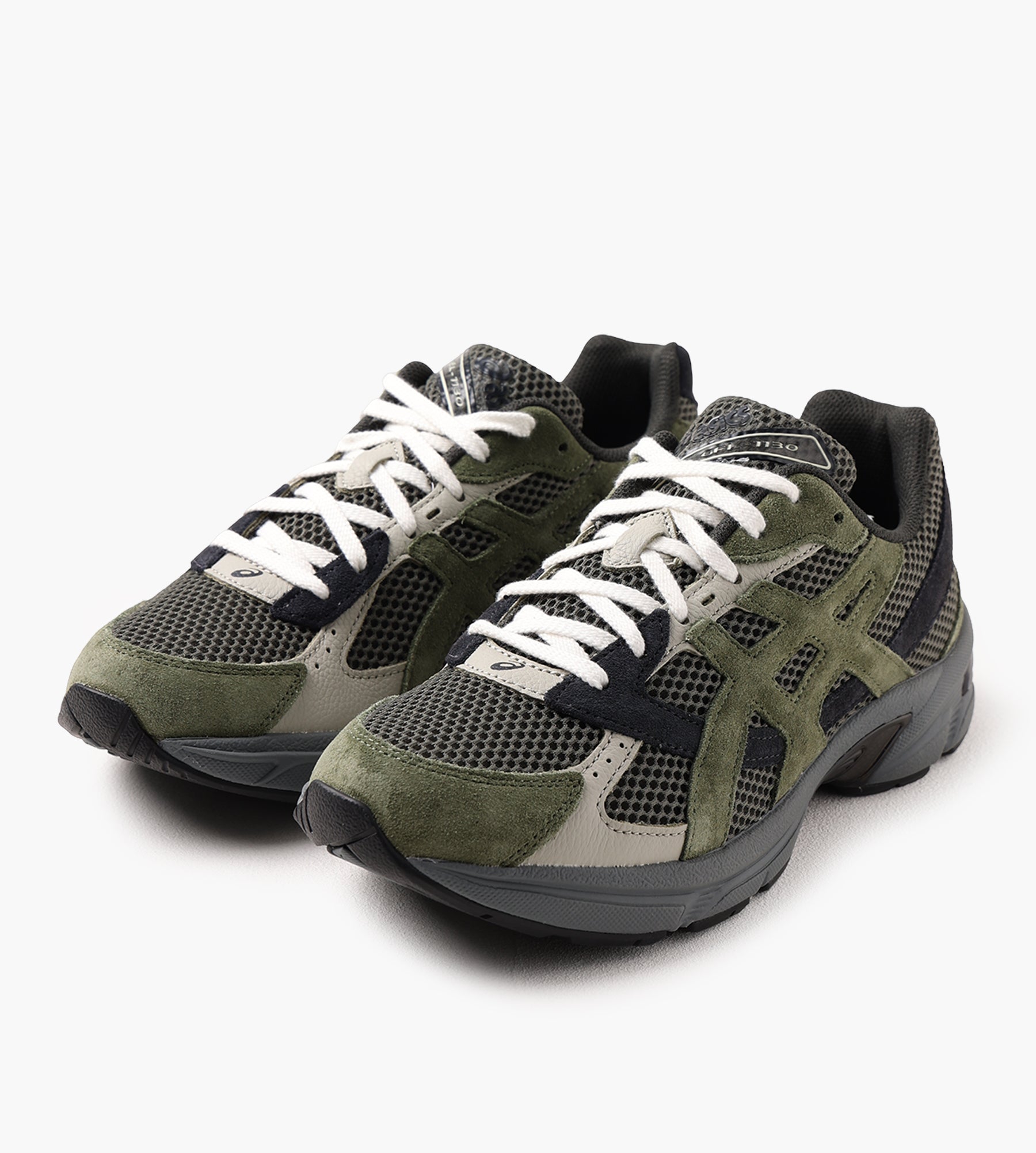Asics GEL-1130 Olive Canvas Smog Green
