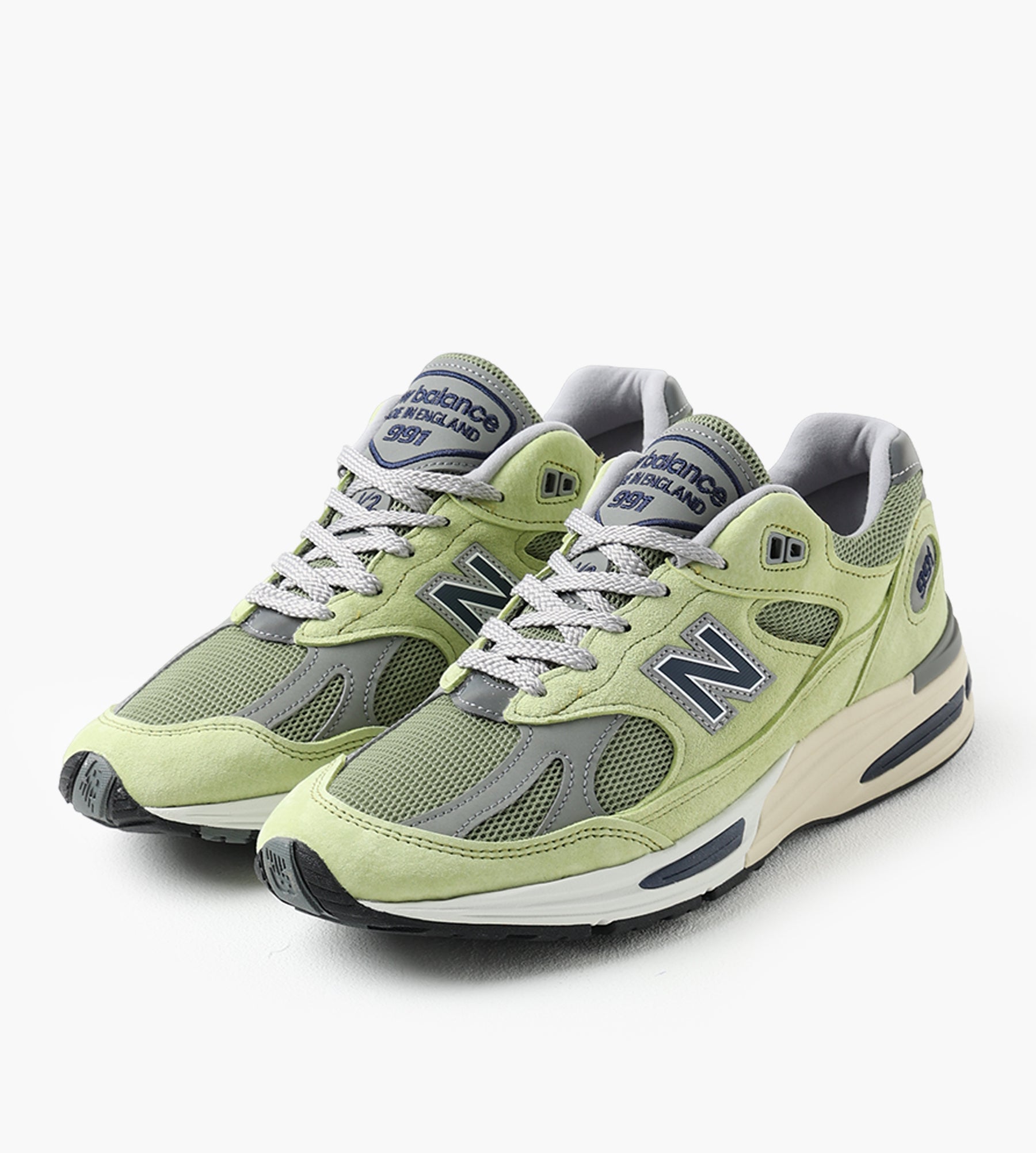 New Balance Made in UK U991WG2 Green Banana