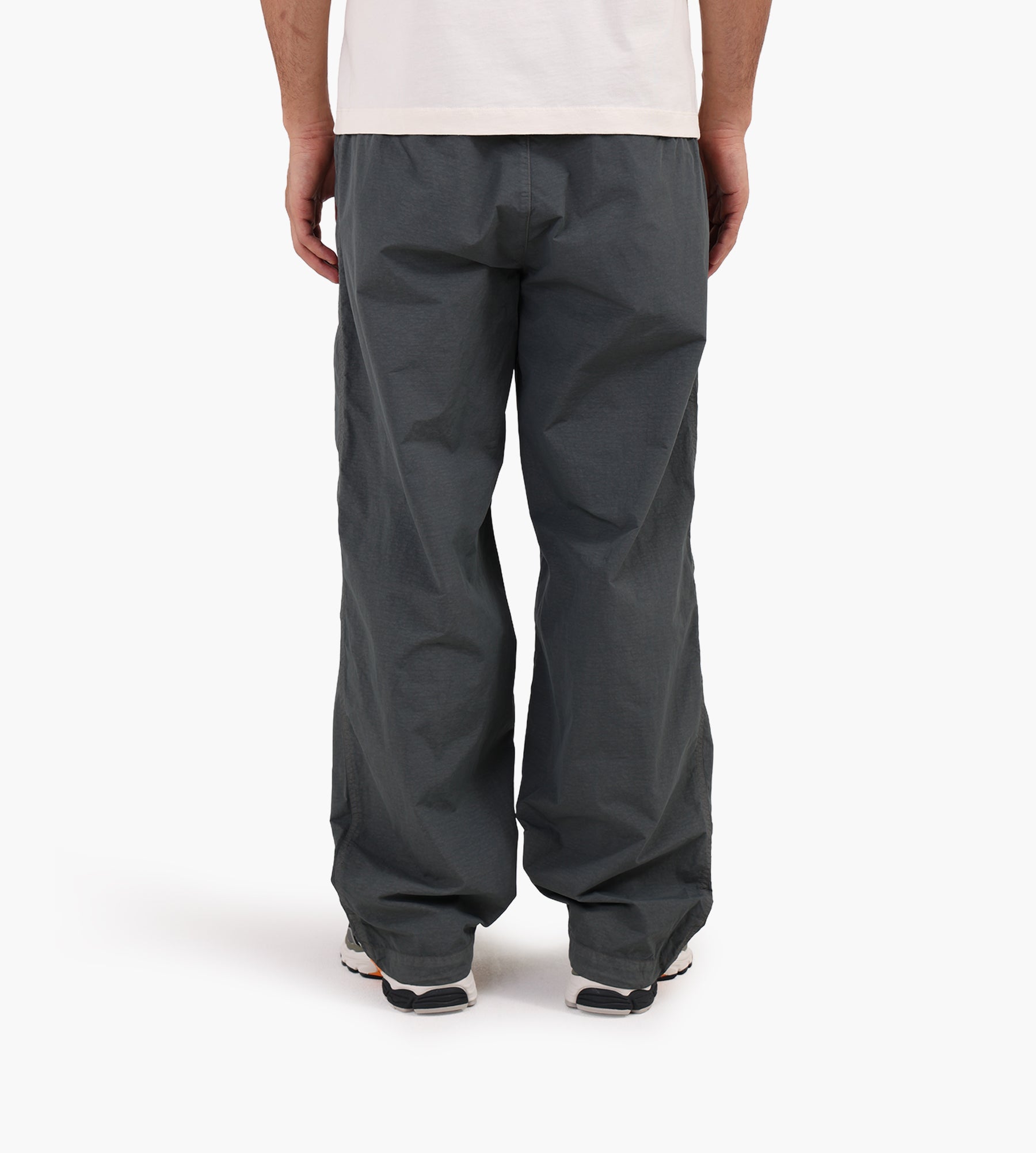 C.P. Company Flatt Nylon Loose Pants Gunmetal