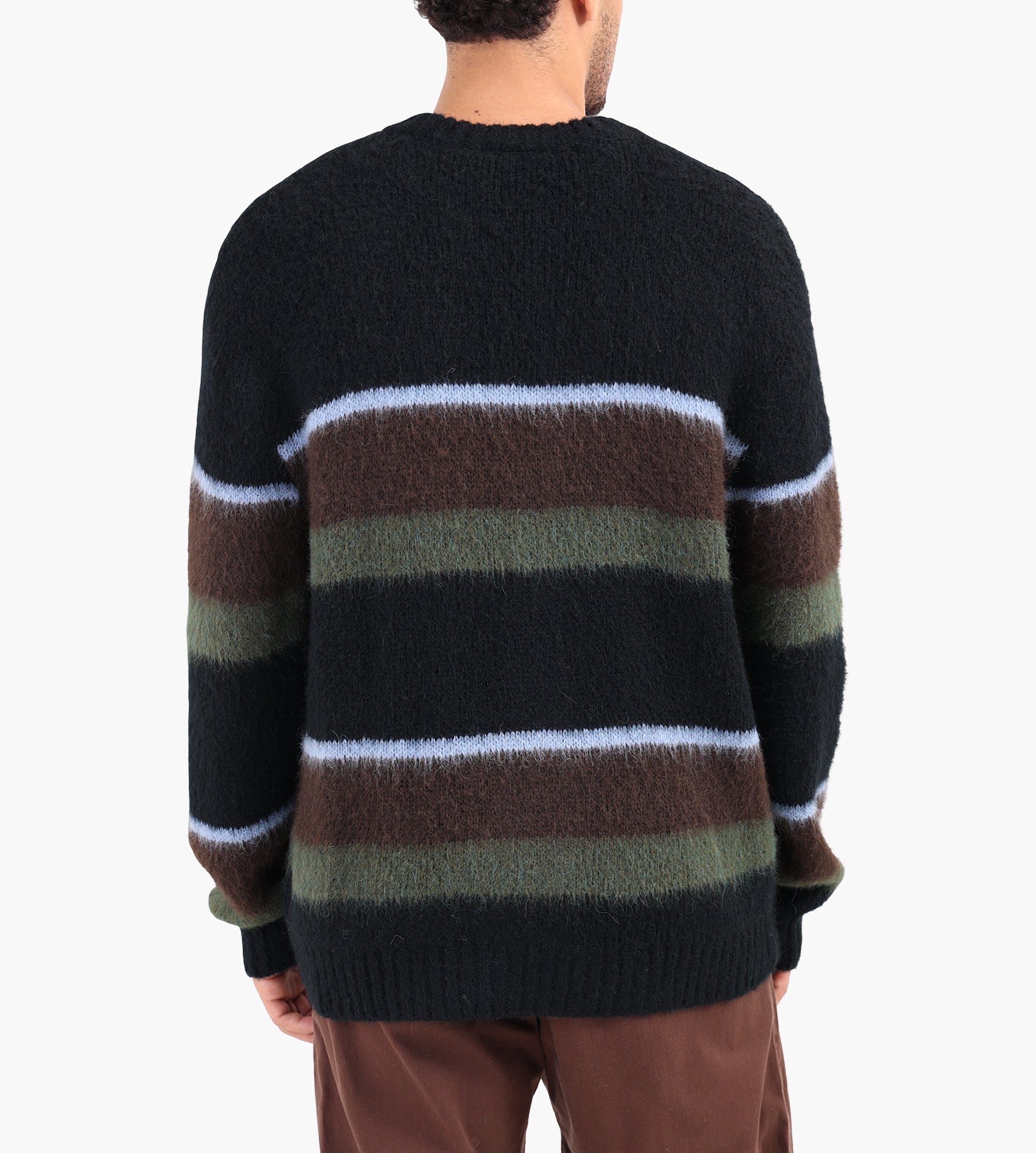 Carhartt WIP Merton Sweaterer Sundling Stripe Palisander
