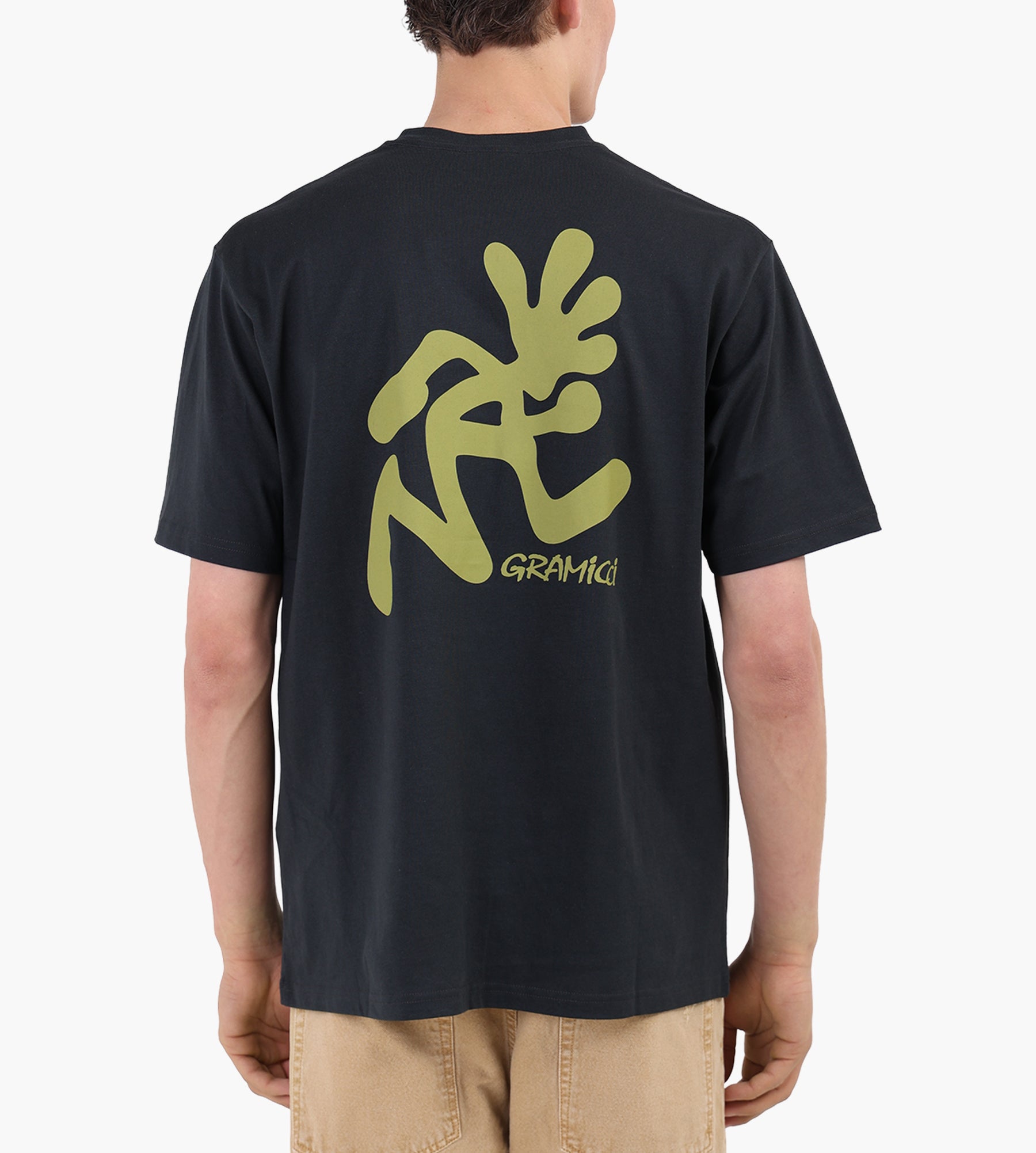 Gramicci Running Man Tee Vintage Black