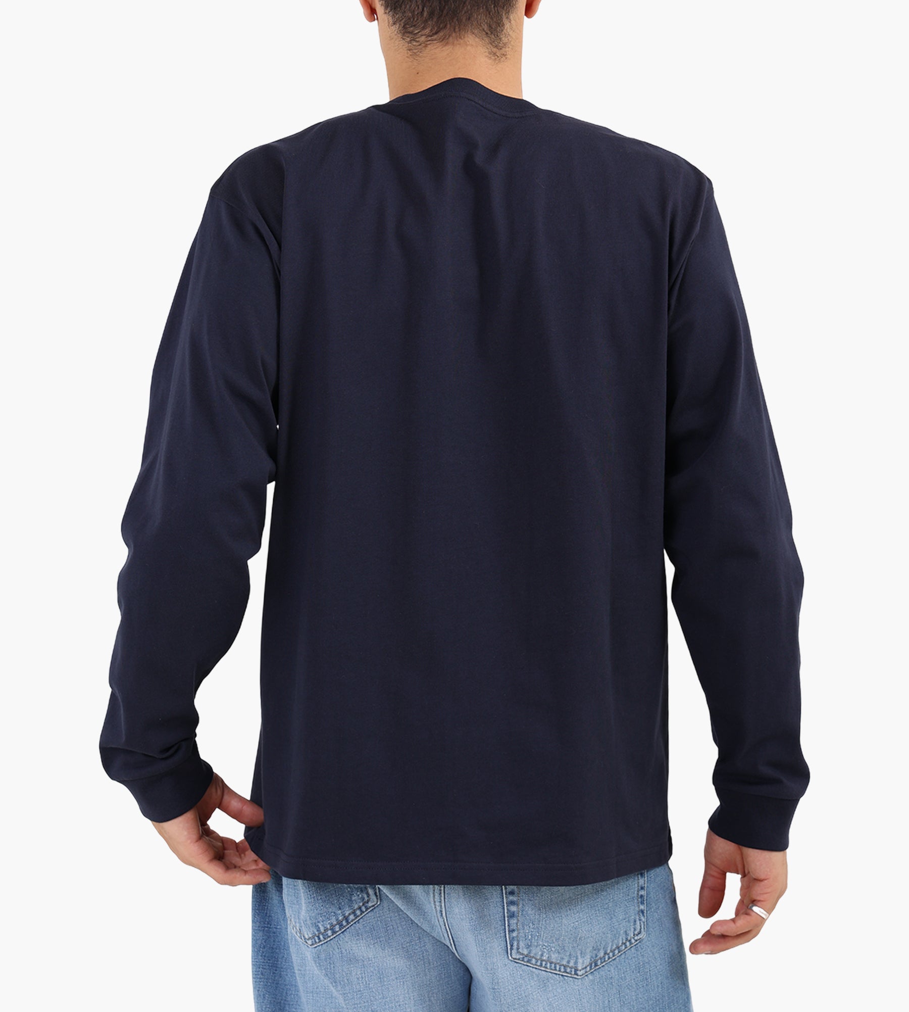 Carhartt WIP Chase Longsleeve Dark Navy Gold