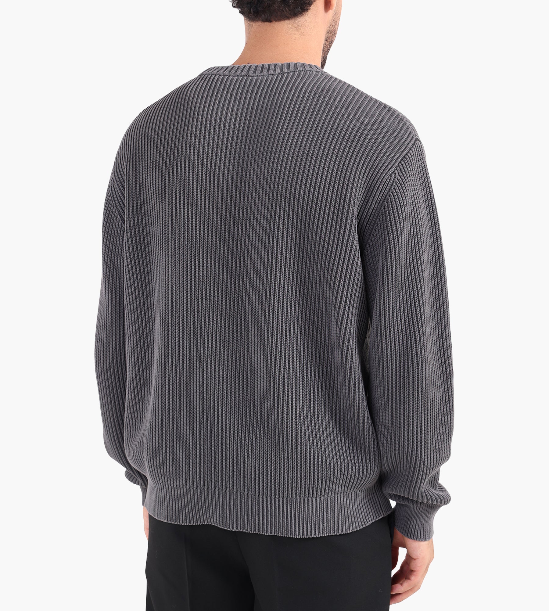 Gramicci Cotton Knit Sweater Grey