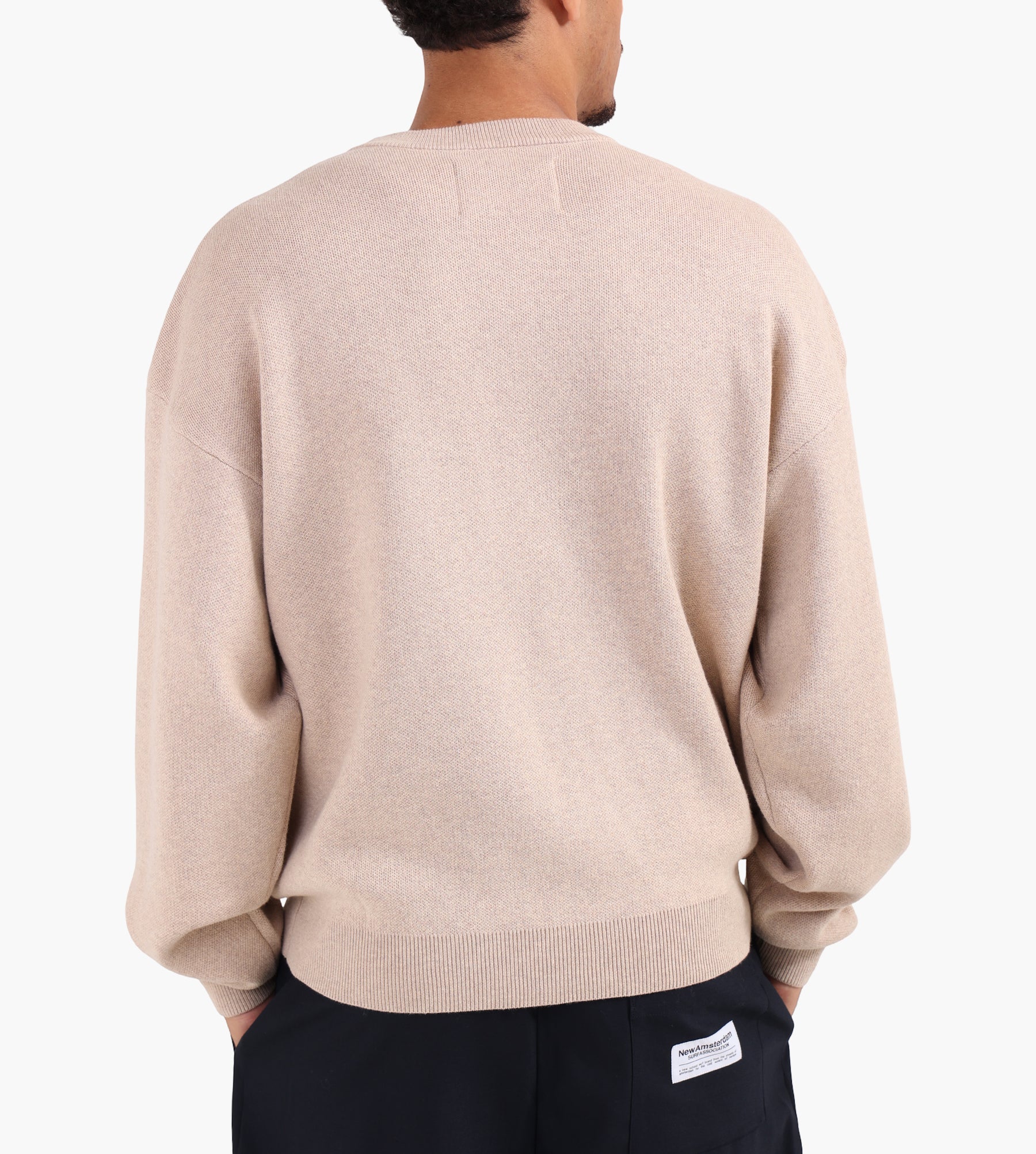 Ange Projects Wine Drive Knit Sweater Sand