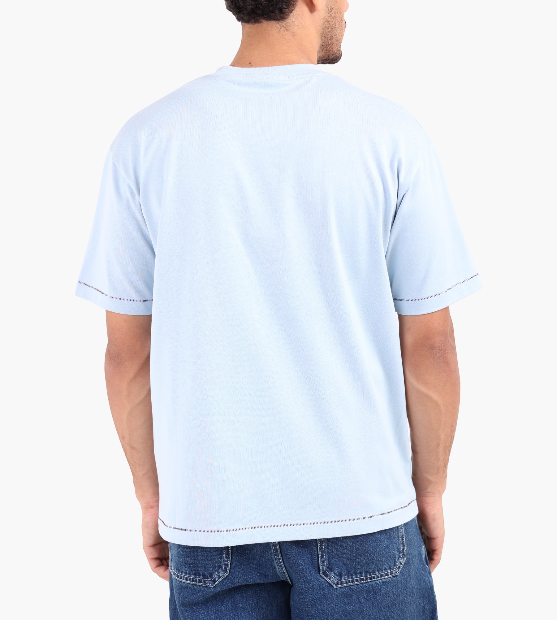 Drôle de Monsieur Le T-Shirt D Cheval Baby Blue