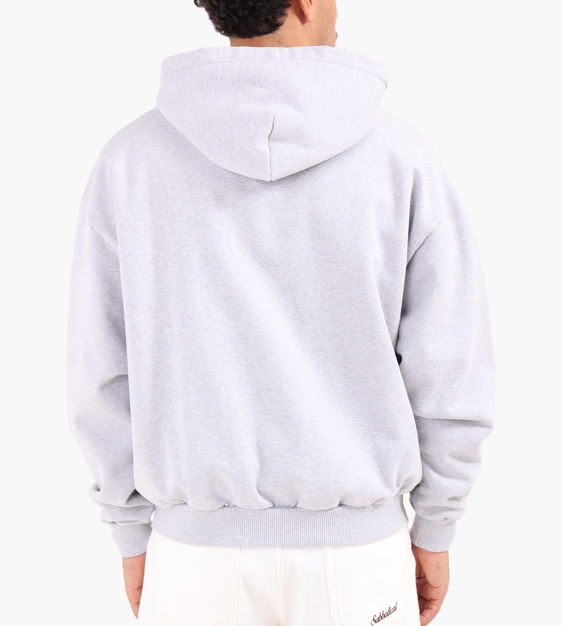 Ange Projects Double Zip Hoodie Grey