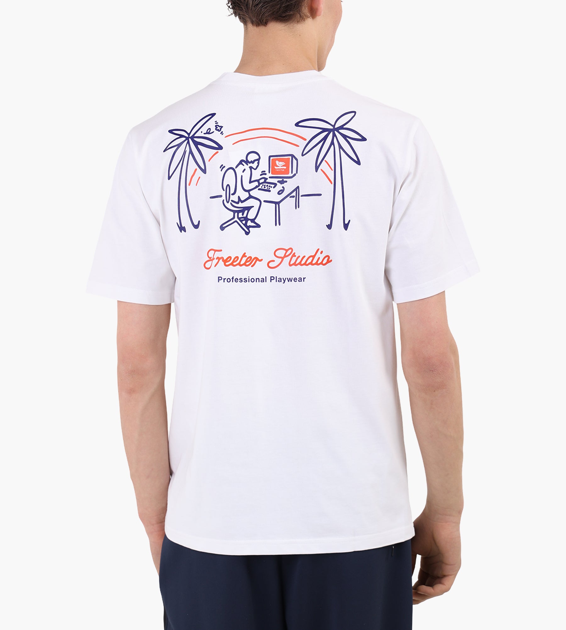 Freeter Paradise T-Shirt White