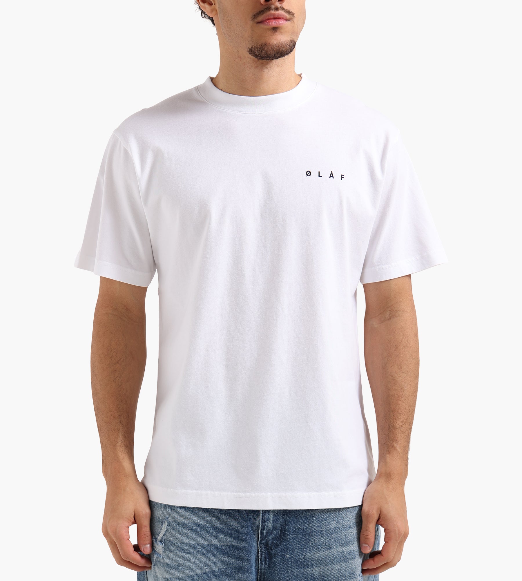 OLAF Taped Easel Tee Optical White