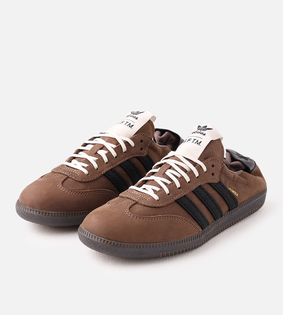 Adidas x SFTM Samba OG Supcol Cblack Goldmt