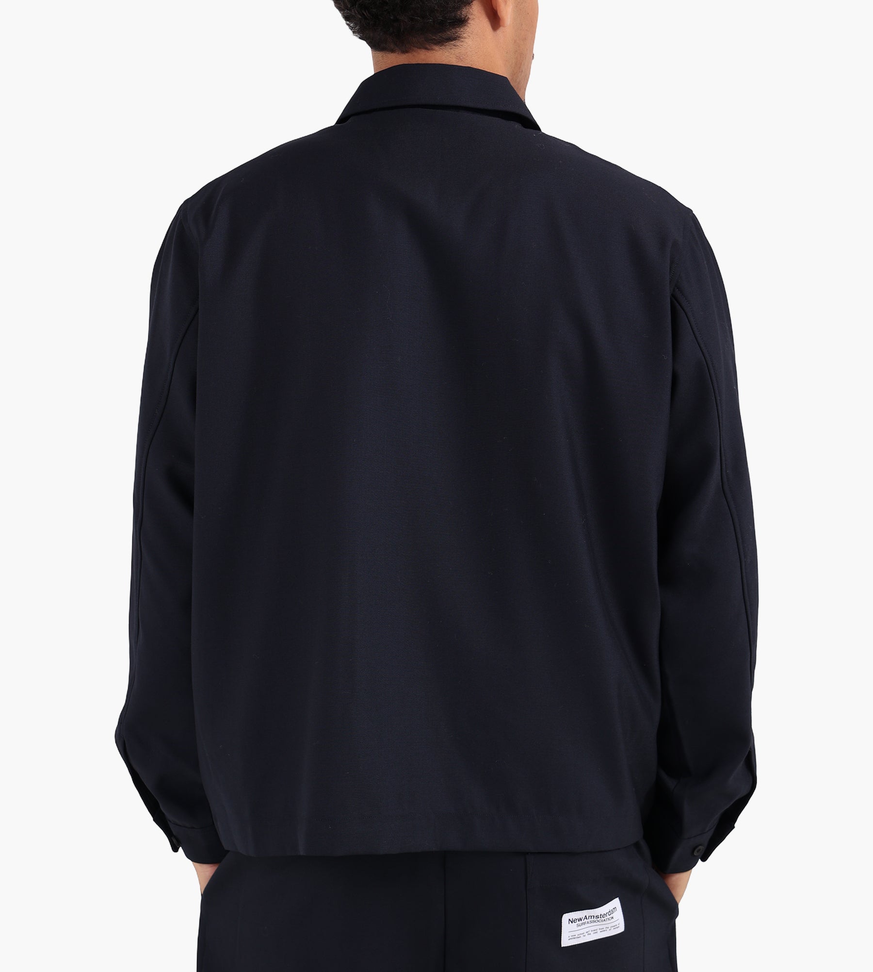 New Amsterdam Surf Association Lined Wool Overshirt Night