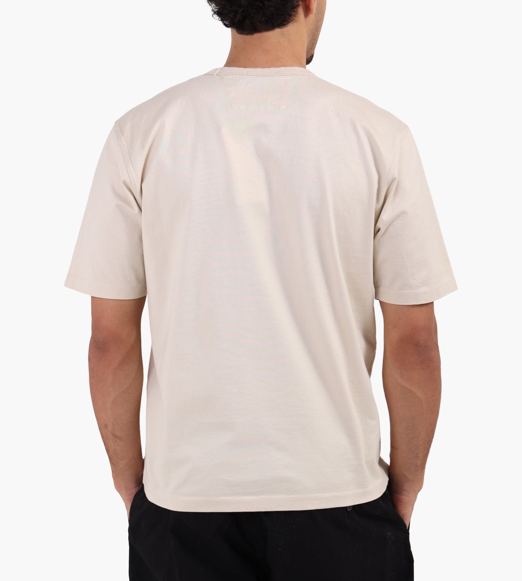 C.P. Company Mercerized Jersey 30/2 Twisted Logo T-Shirt Frozen Dew