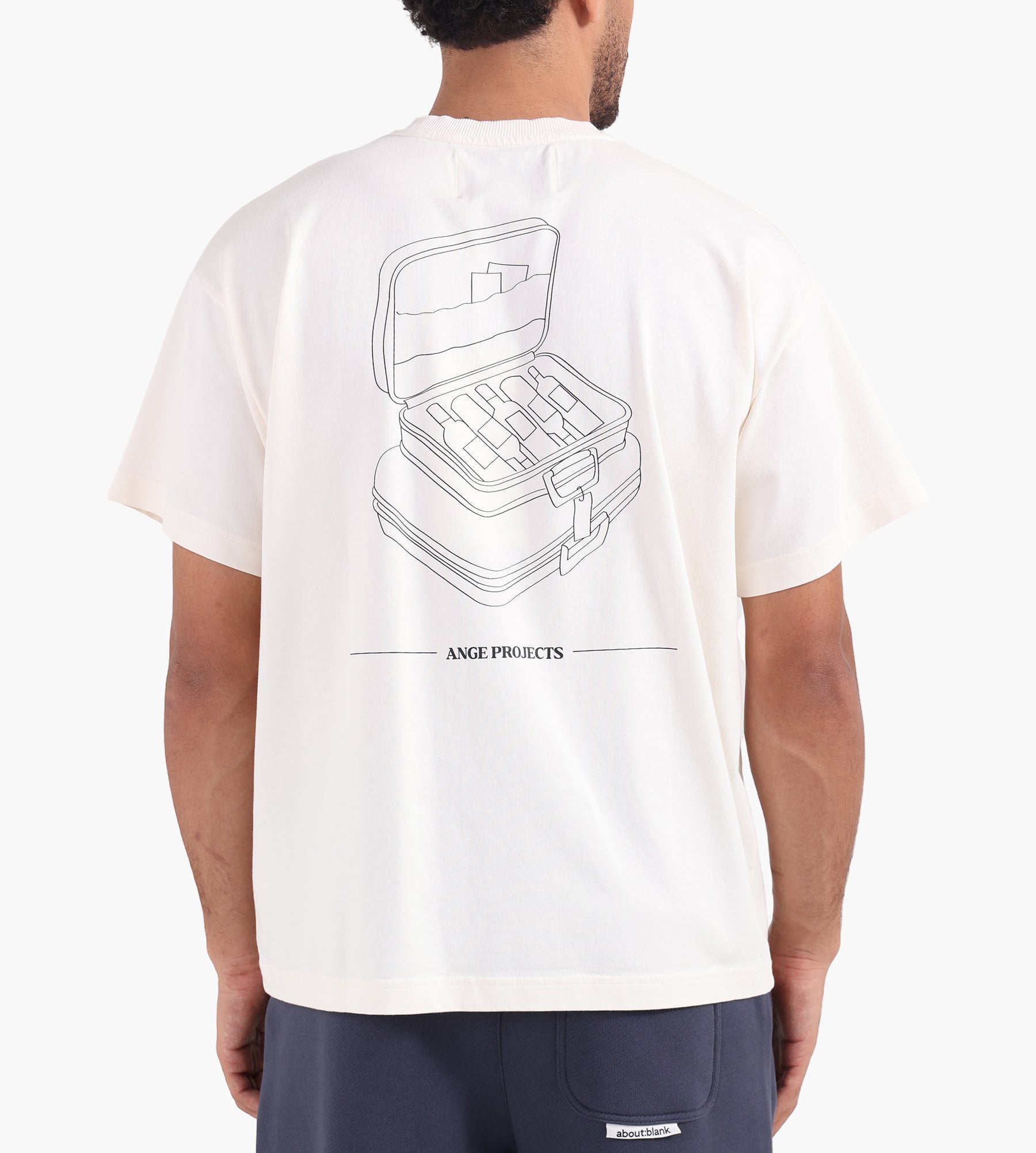Ange Projects Travel Essentials Tee Off White
