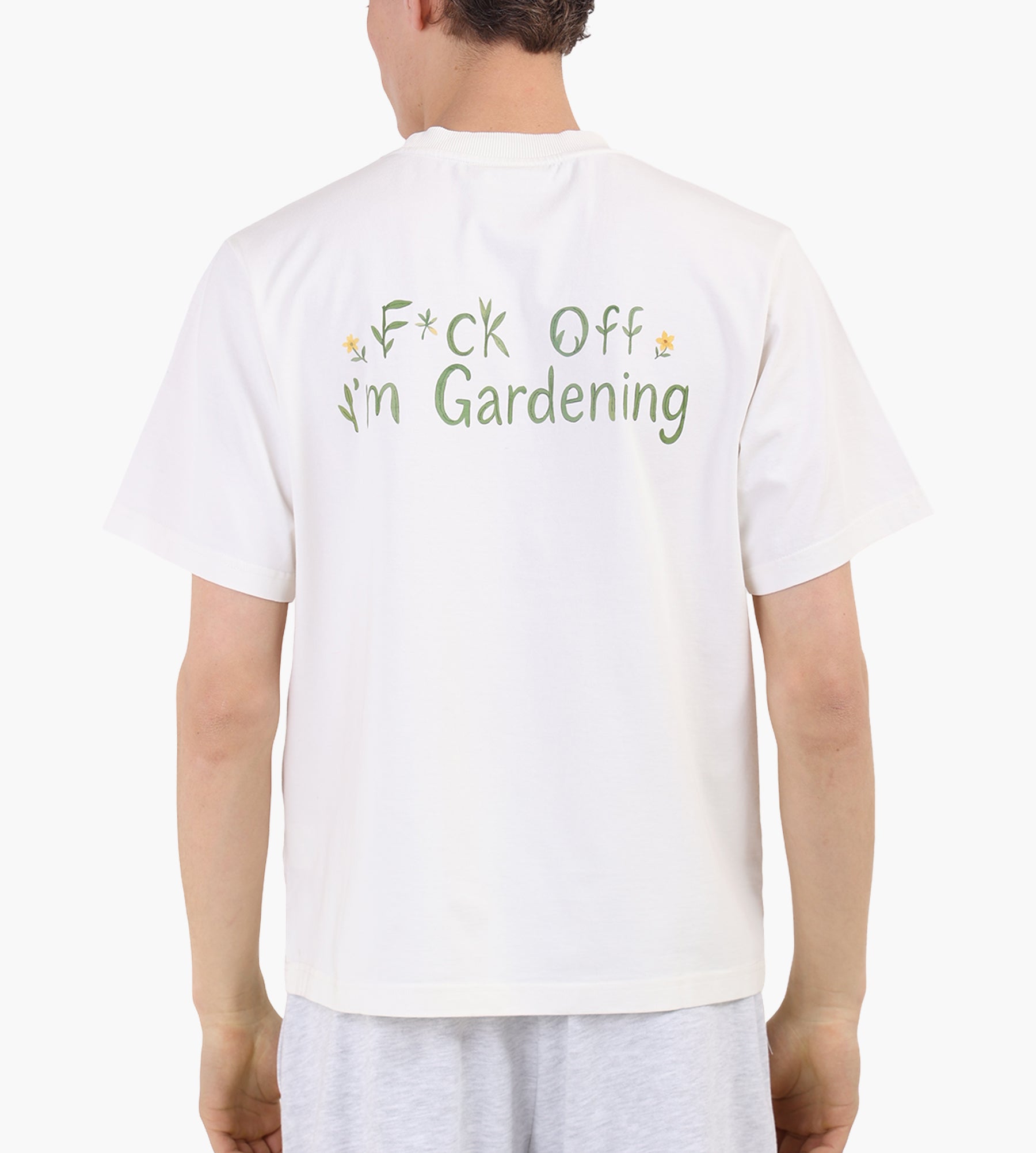 Bram's Fruit Organic F*ck Off I'm Gardening T-shirt White