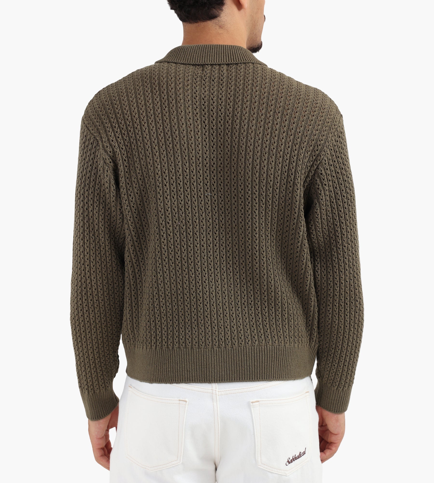 Obey Obey Duane Polo Sweater Tea Leaf