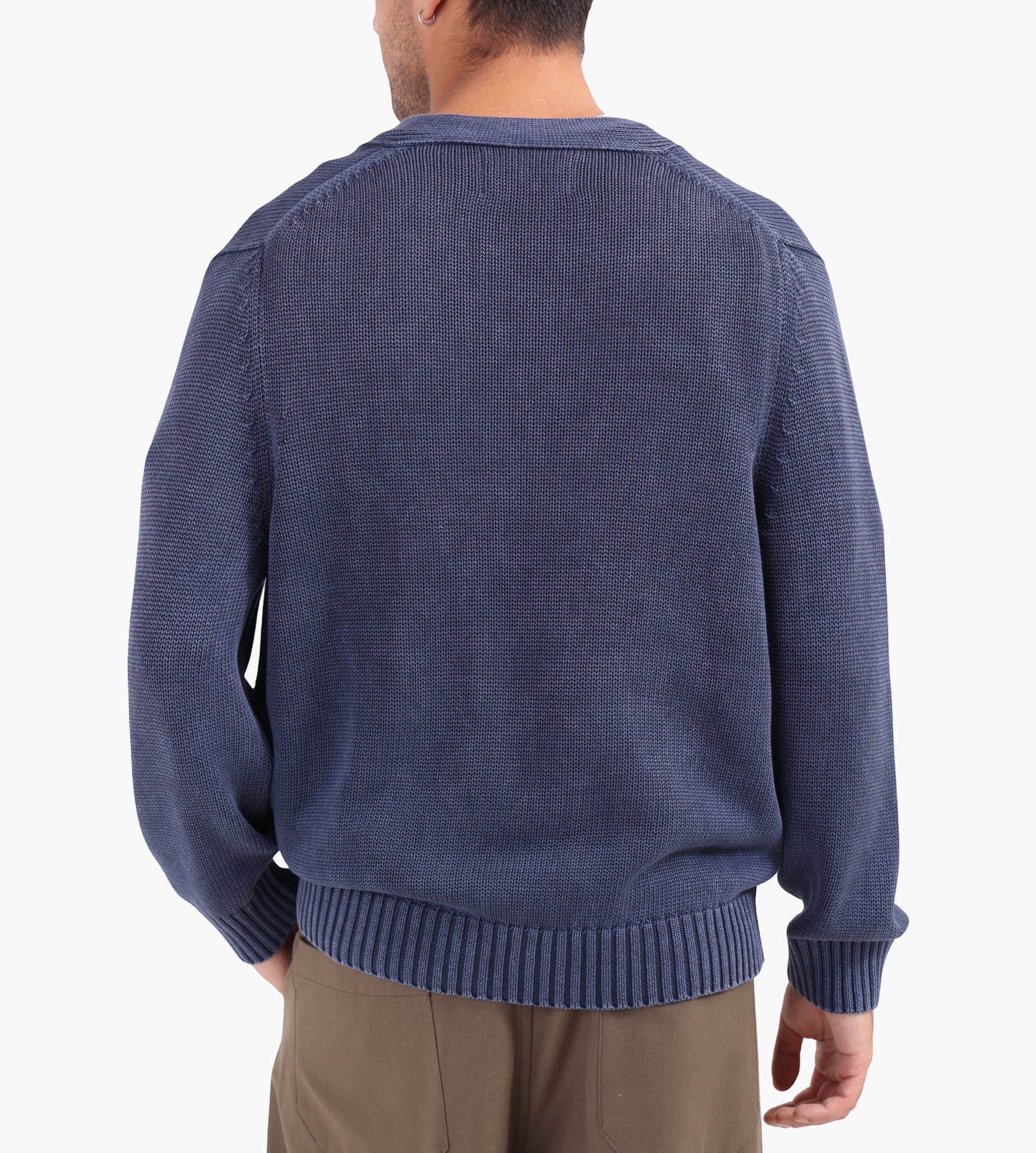 Corridor Acid Wash Cardigan Midnight