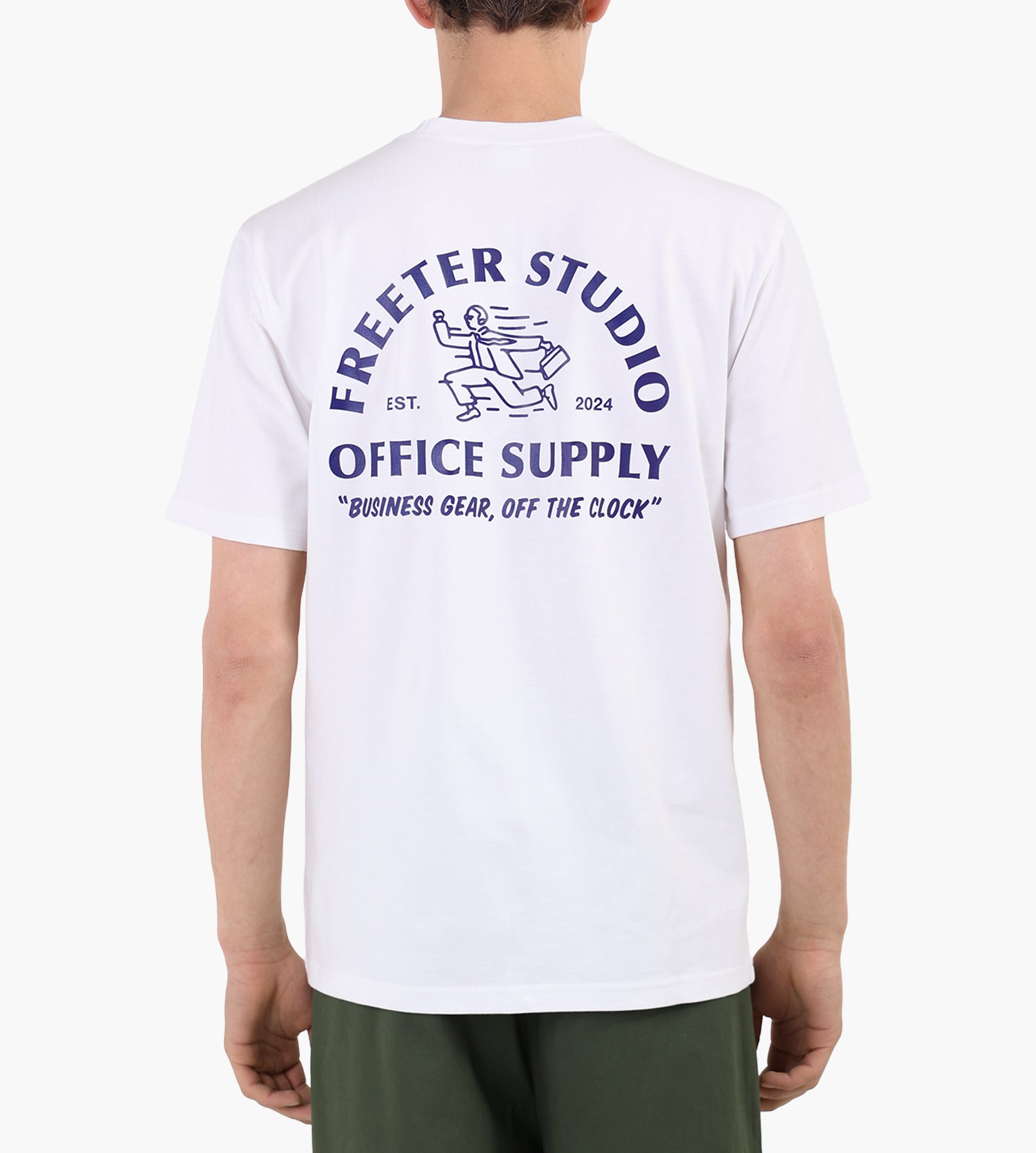 Freeter Office Supply T-Shirt White