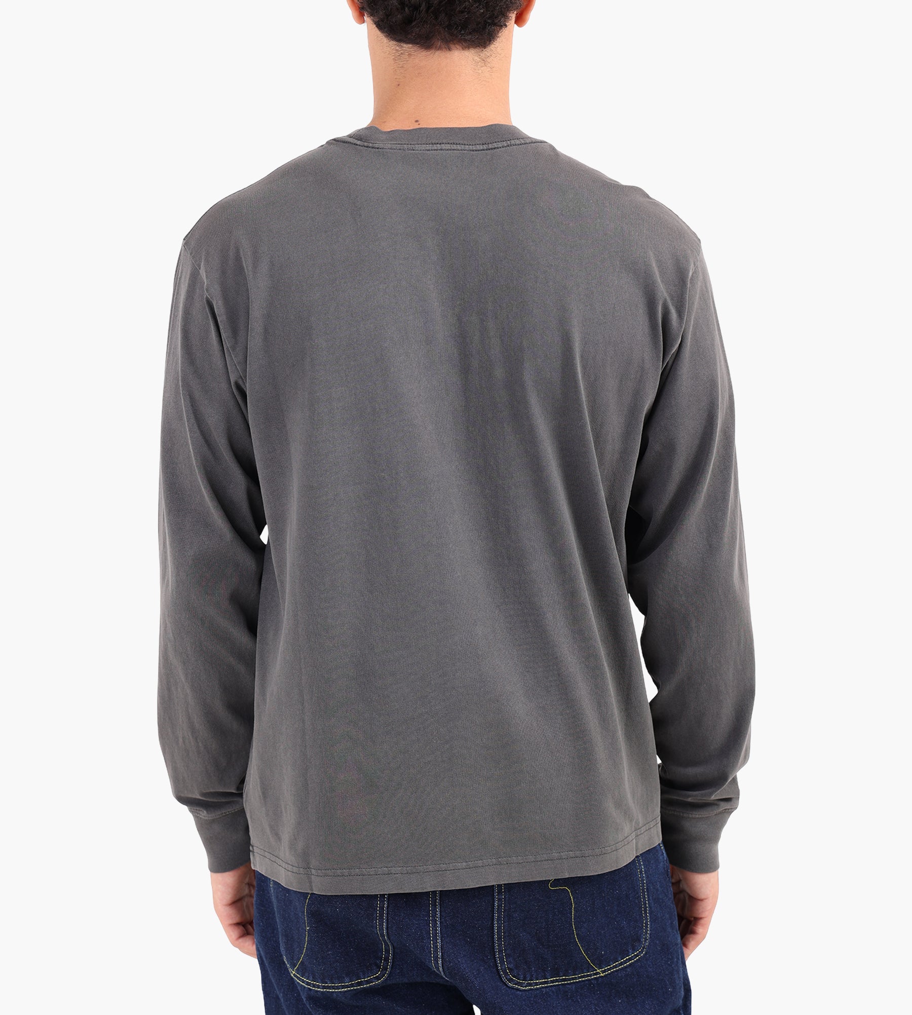 Obey Lowercase Pigment Longsleeve Pigment Digital Black