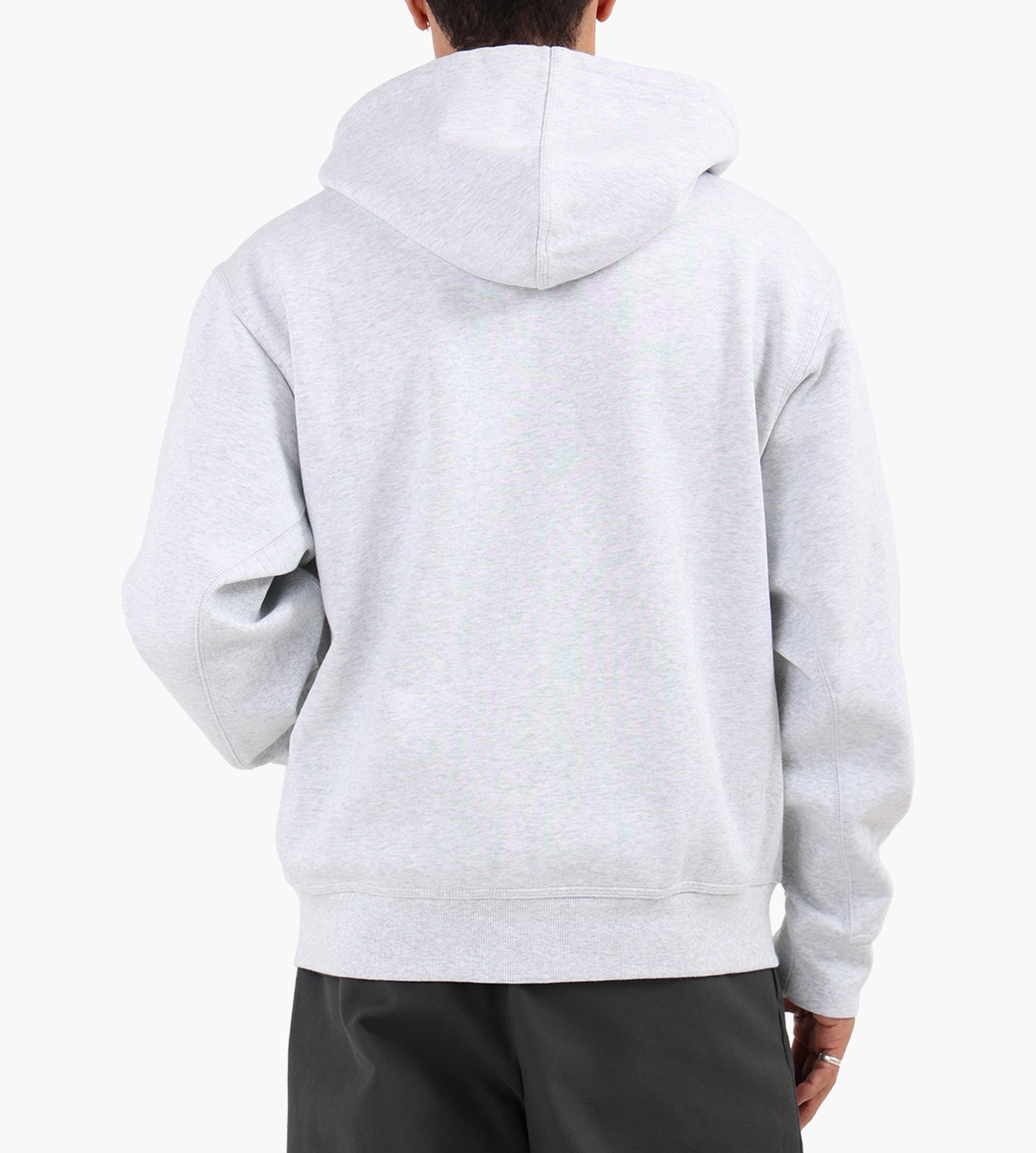 Carhartt WIP Hooded American Script Jacket Ash Heather