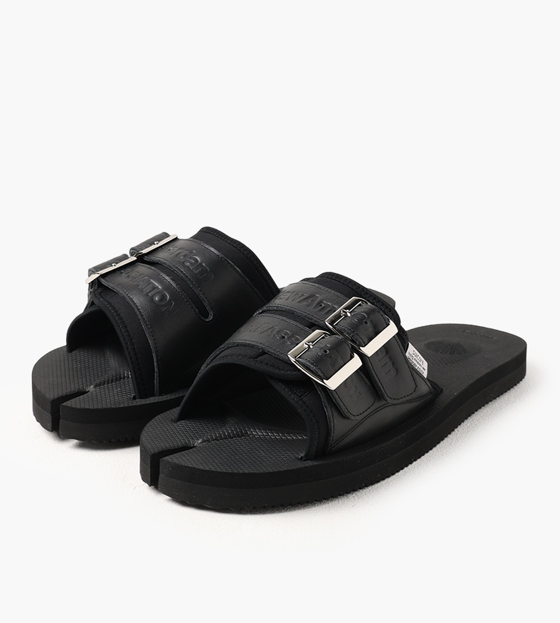 Suicoke x New Amsterdam Surf Association Slide Black