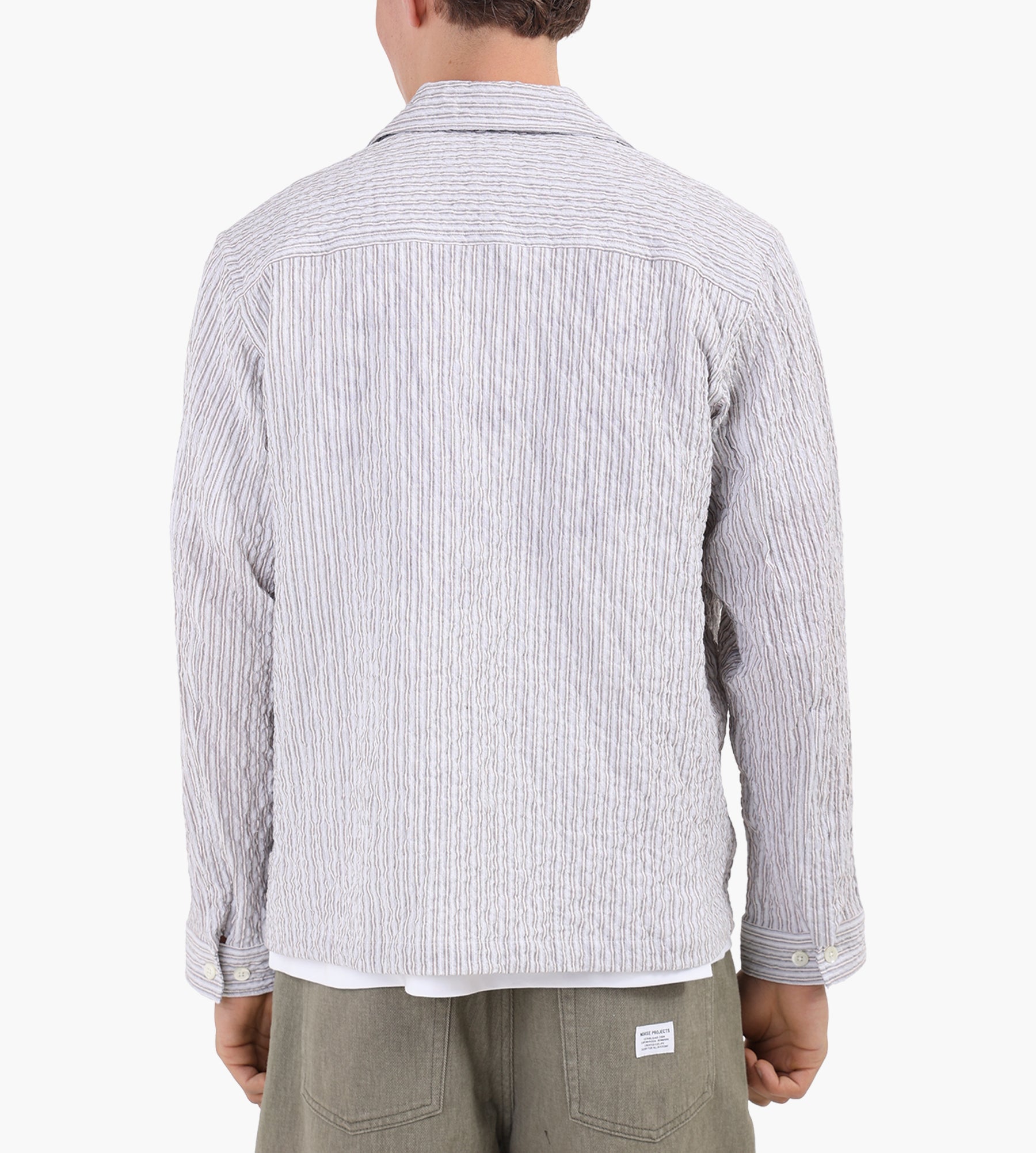 Norse Projects Mols Hunting Stripe Shirt Multi Color Stripe