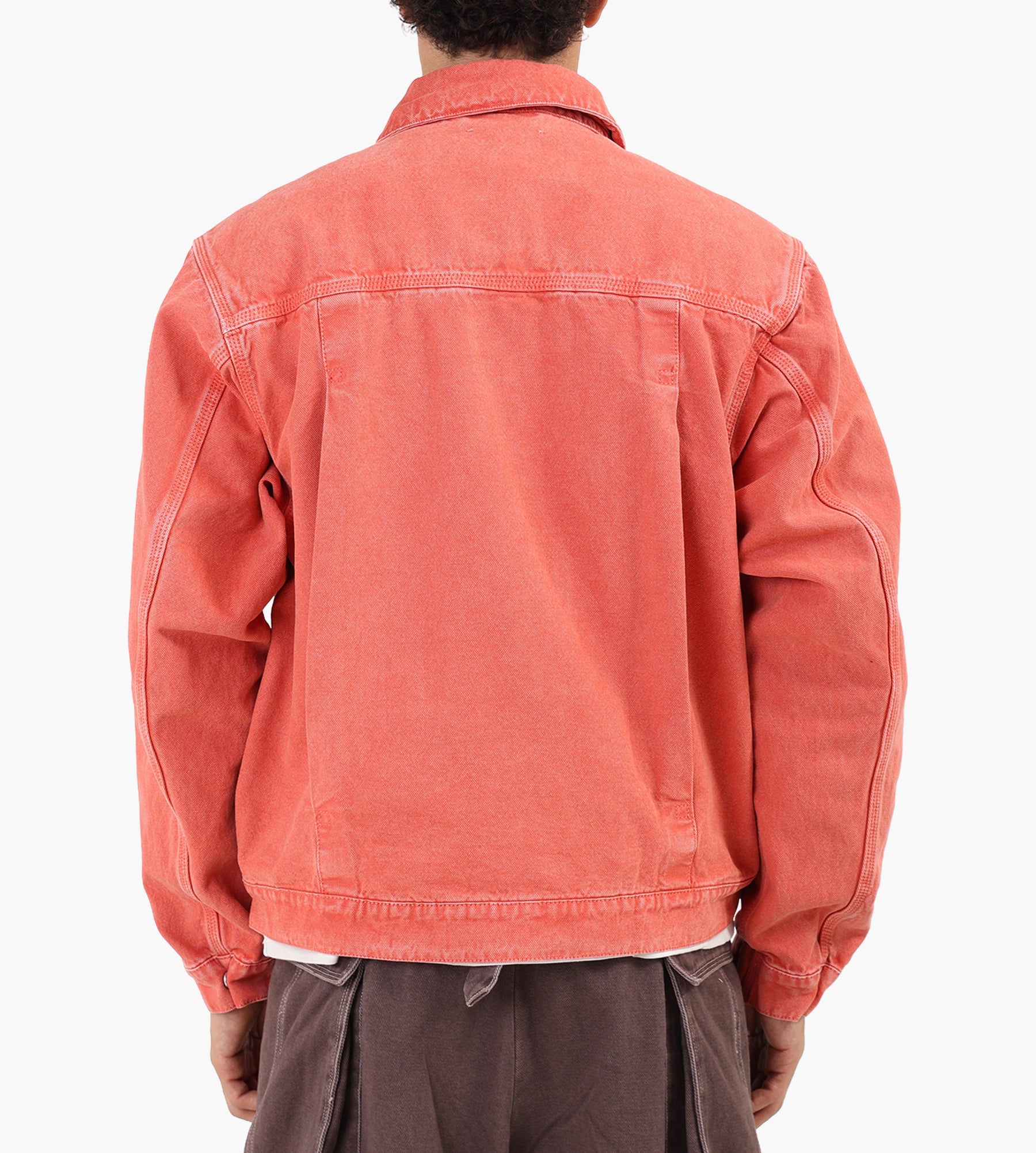OLAF Washed Canvas Jacket Burnt Coral