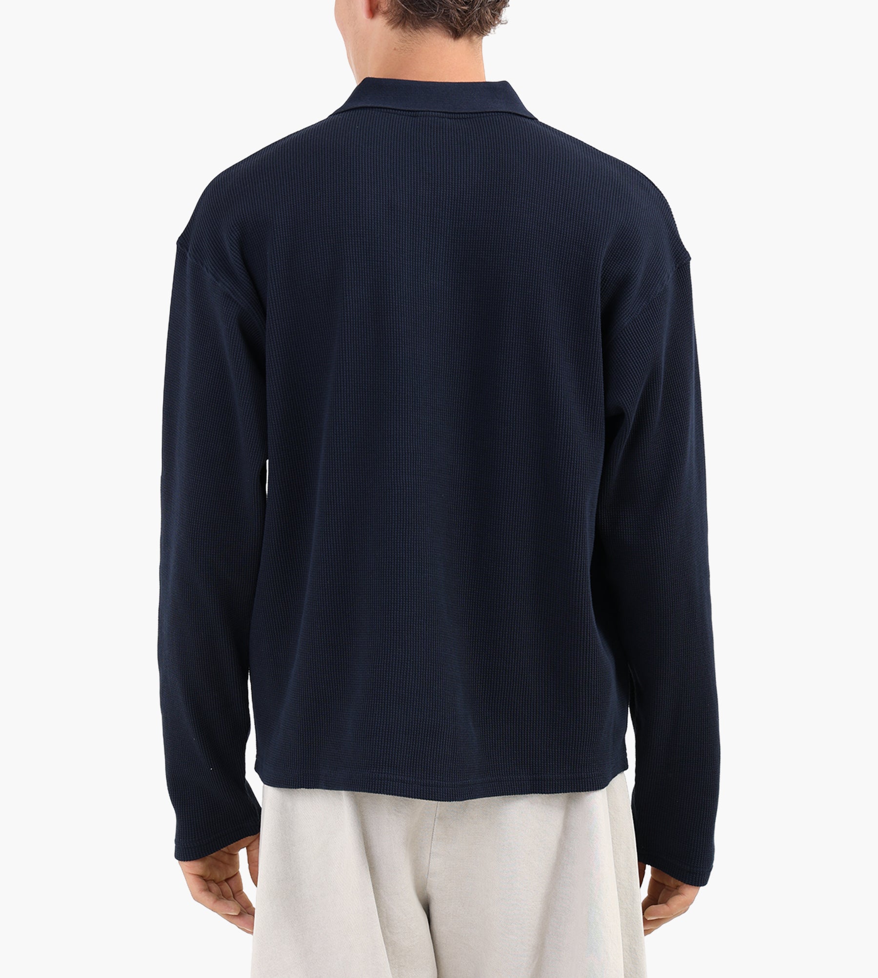 Won Hundred Theo Polo Navy Blazer