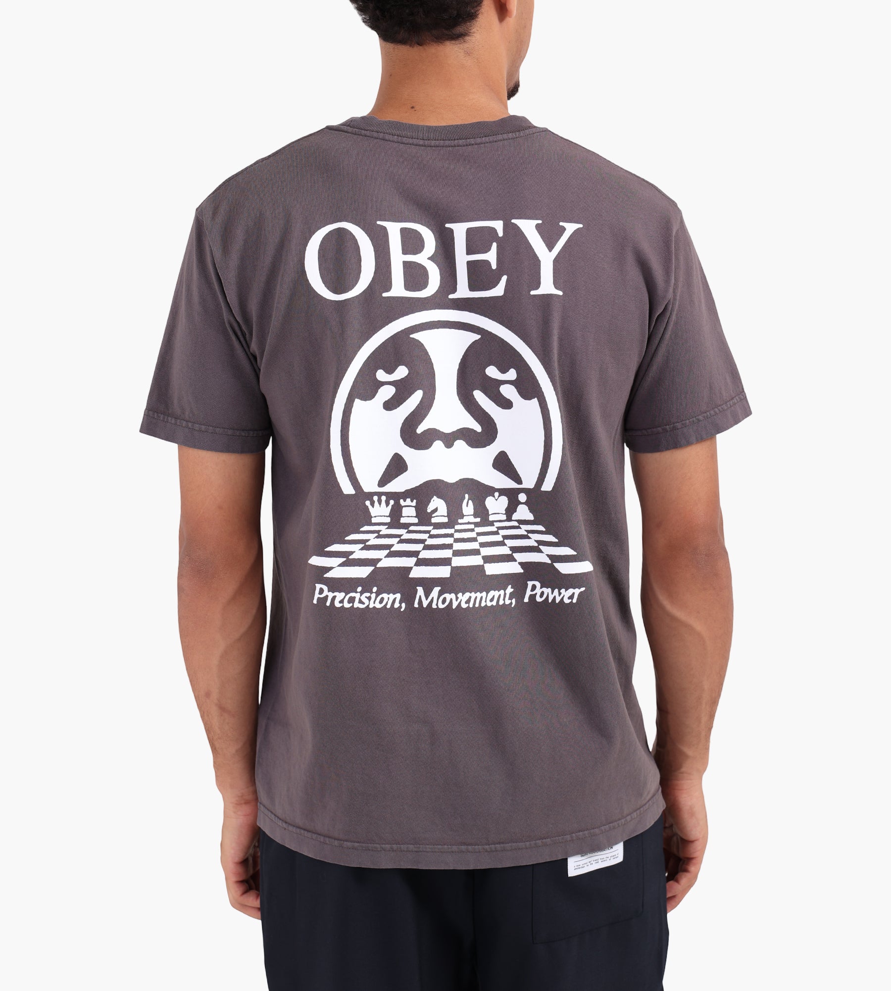 Obey Obey Precision Tee Pigment Dusty Black