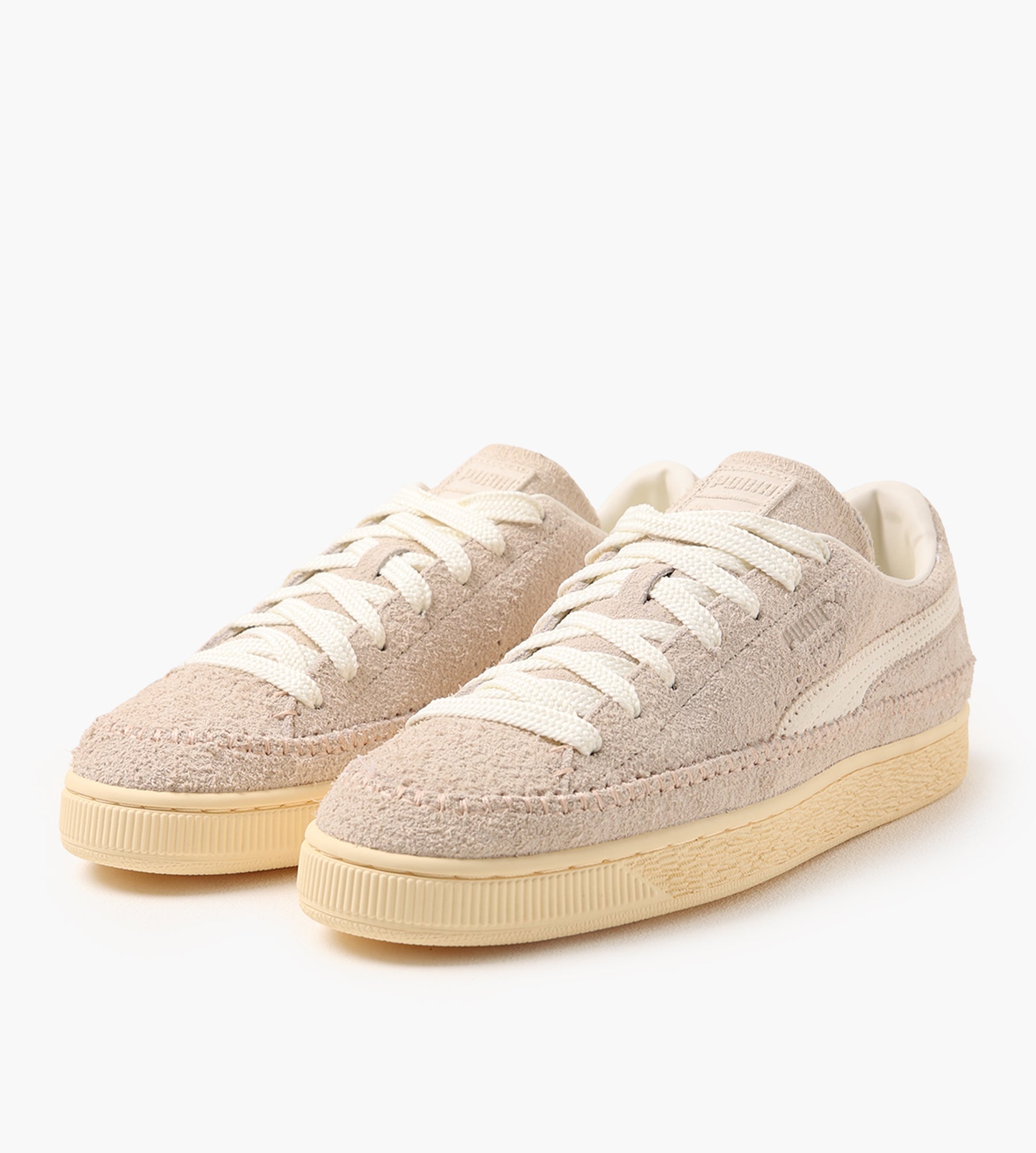 Puma Suede Moccasin Frosted Ivory Warm White