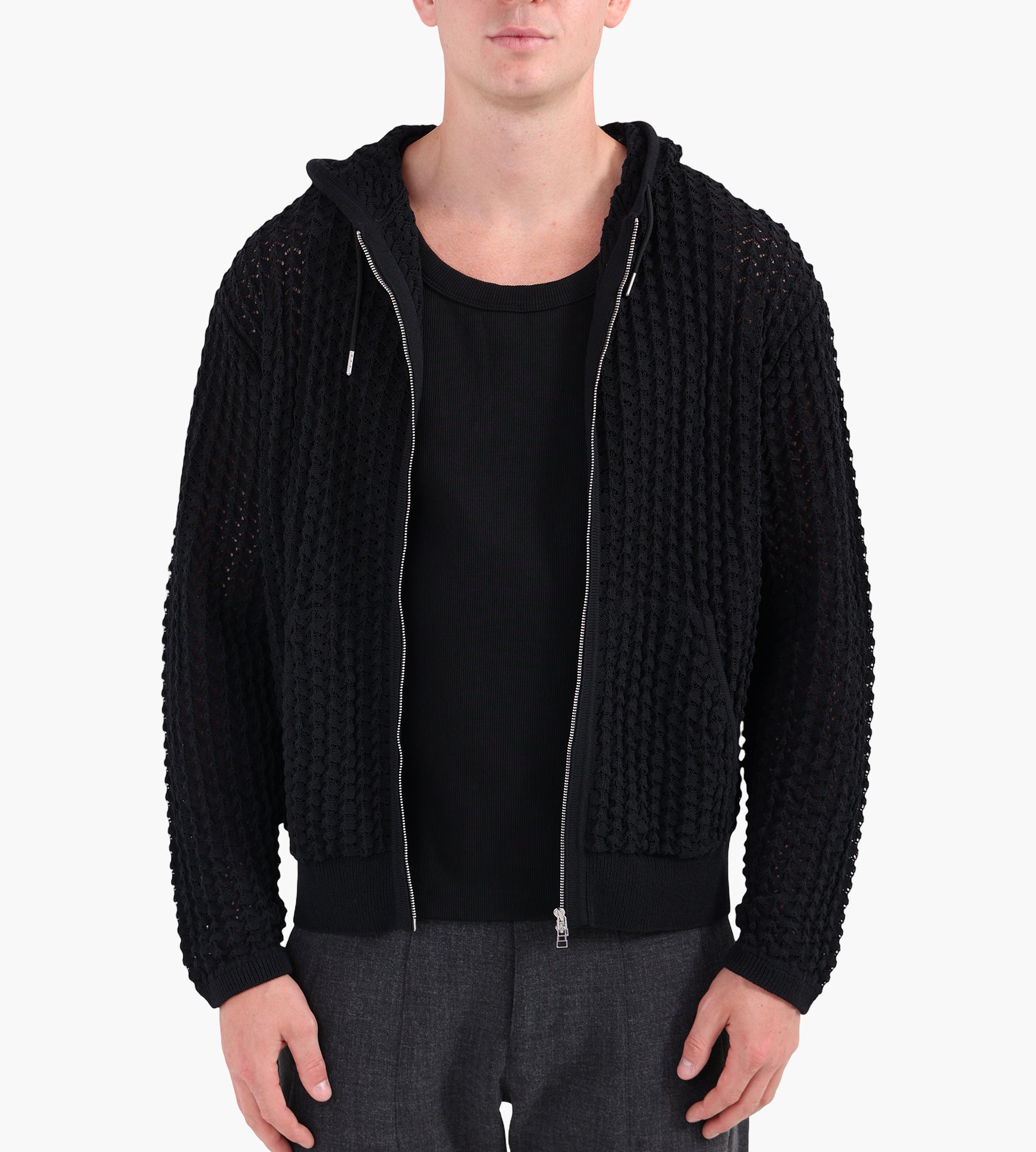 J.L-A.L Telez Hoodie Shungite Black