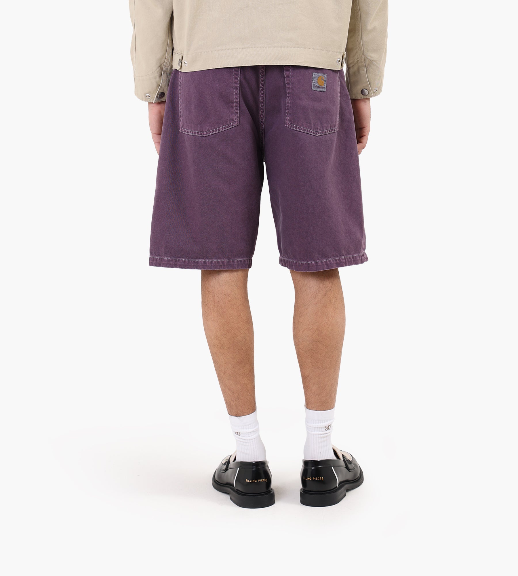 Carhartt WIP Brandon Short Cozy Purple Stone Dyed