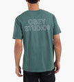 Obey Obey Studios Outline Tee Pigment Rainforest