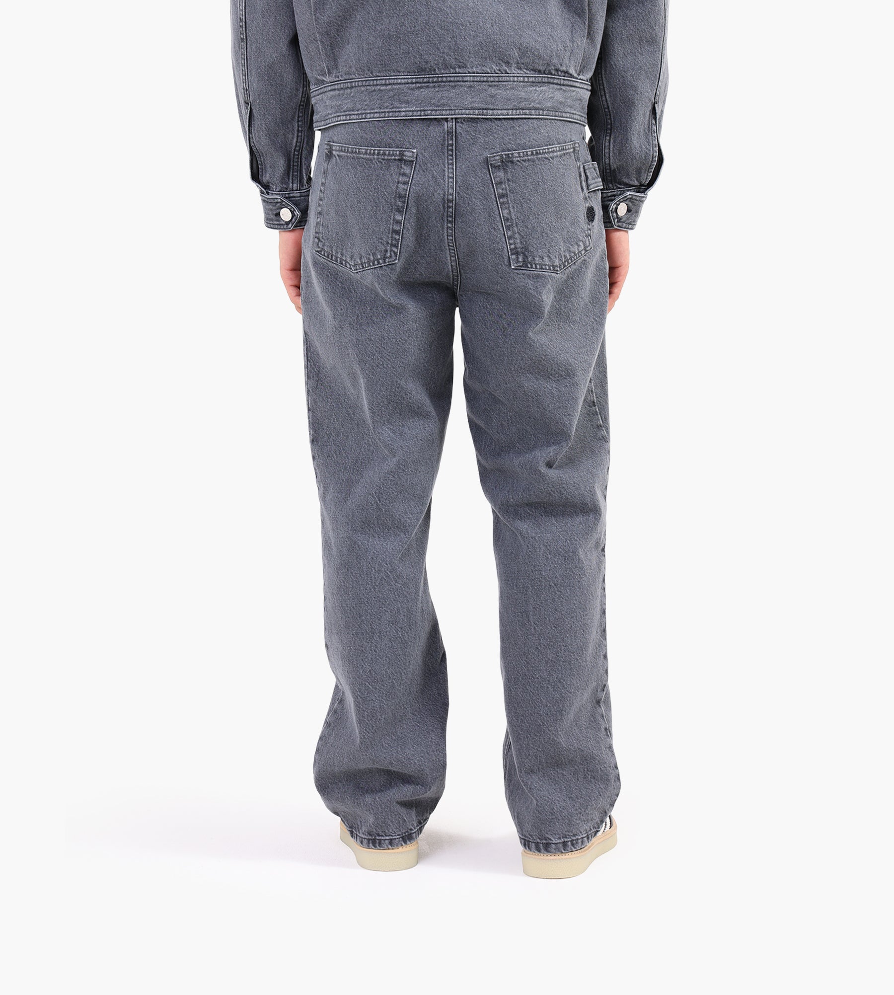 Filling Pieces Denim Pants Washed Black