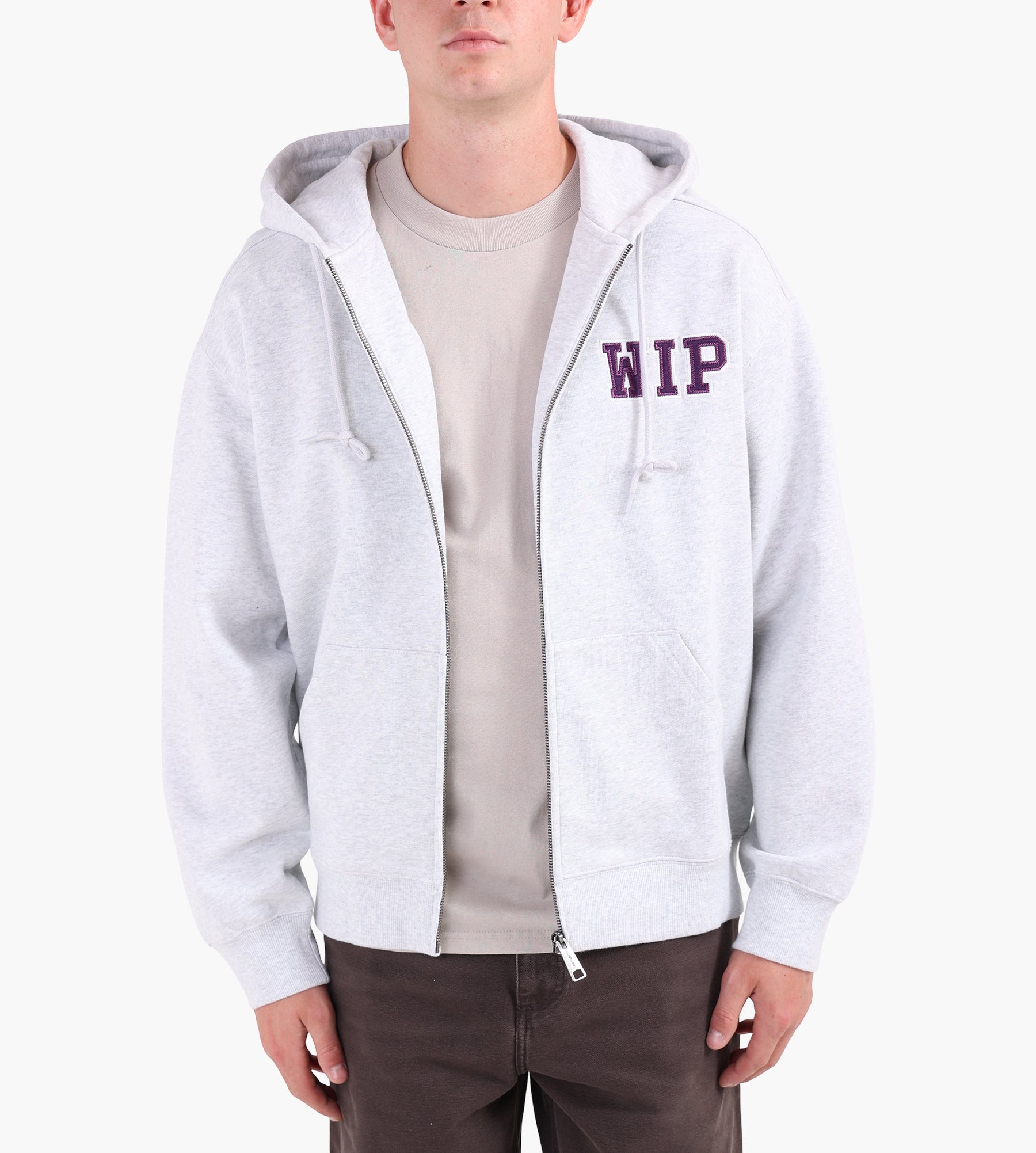 Carhartt WIP Mini Wip Hooded Jacket Ash Heather