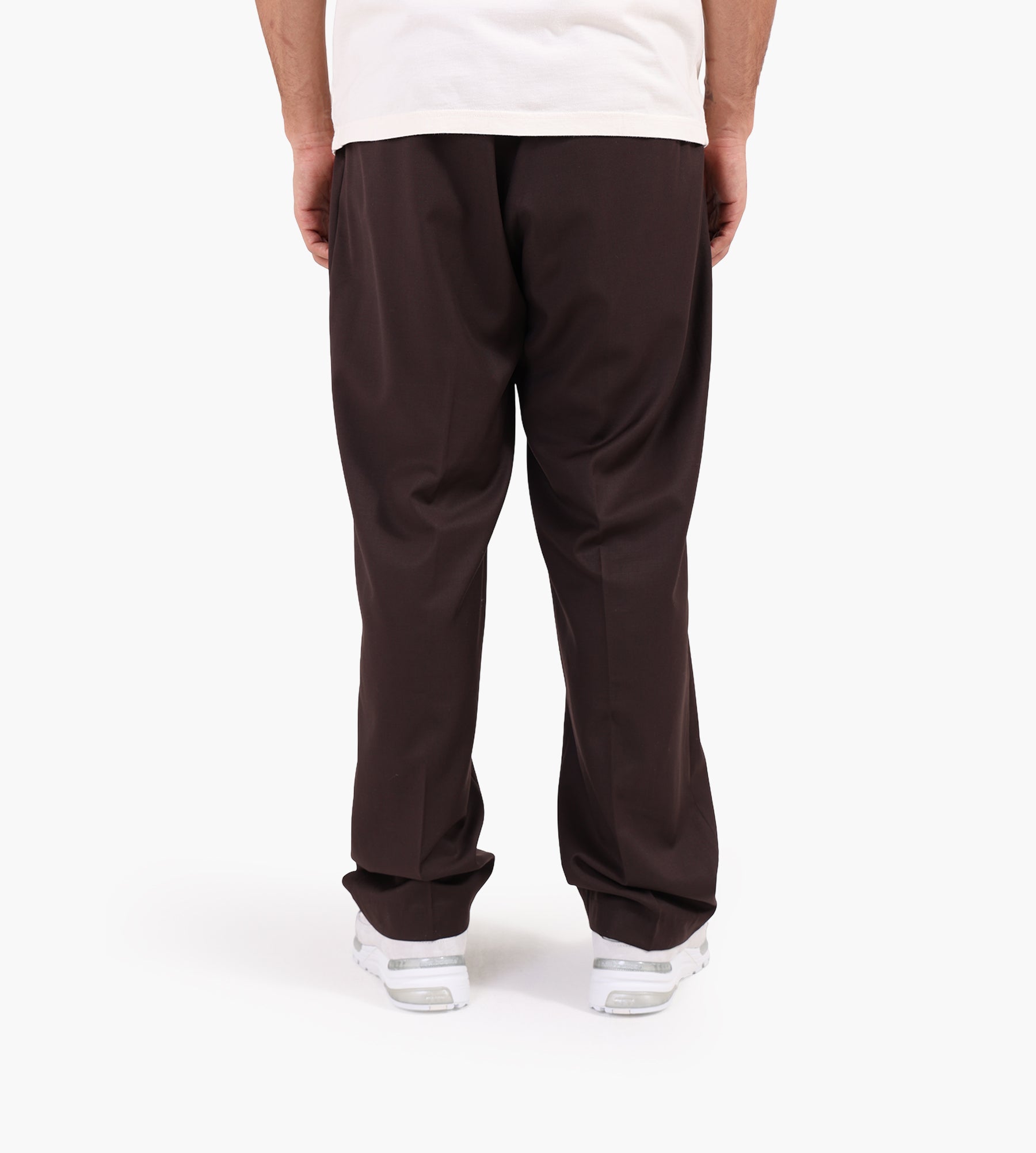 Ange Projects Pleated Pantalon Brown