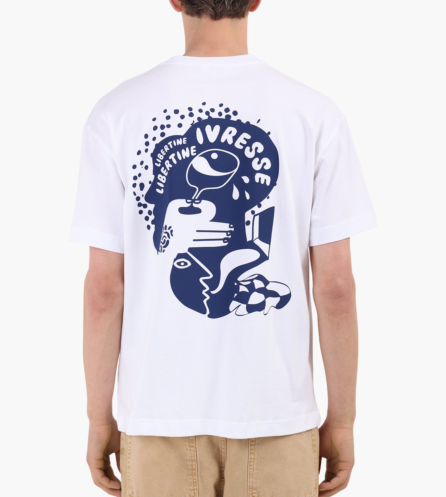 Libertine-Libertine Broke Ivresse 3692 Tee White