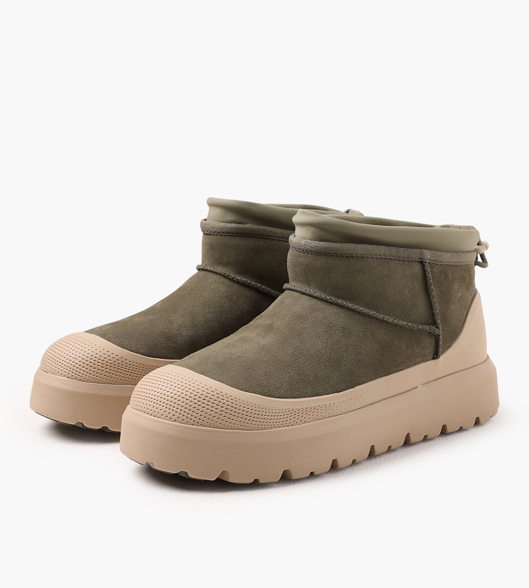 UGG M CL Ultra Mini Weather Hybrid Burnt Olive Mustard Seed