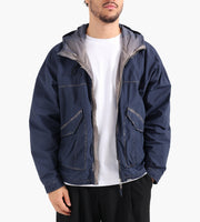 Ten-C Mid Layer Jacket Blue